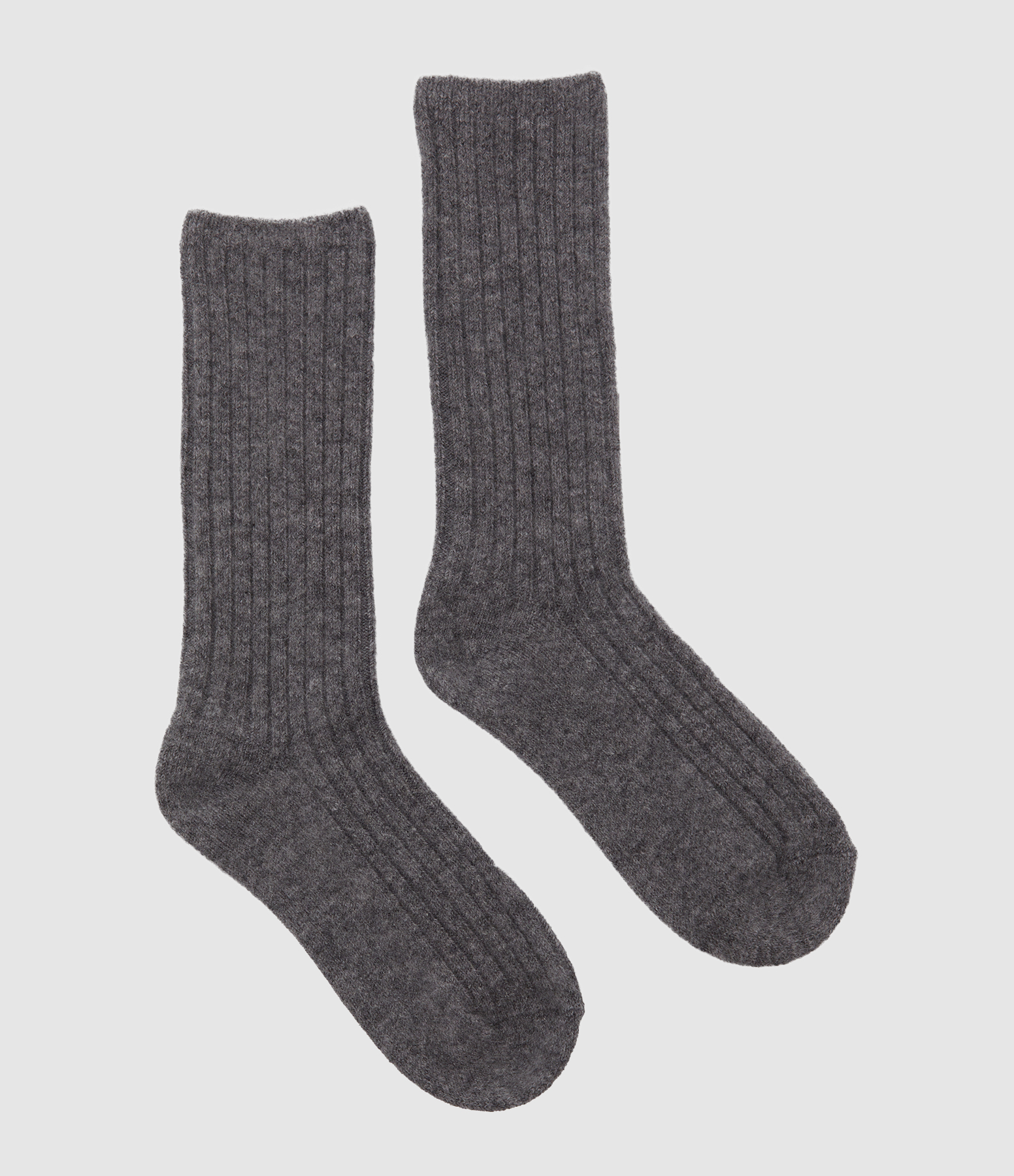 Chaussettes Irene Gris Chine Fonce