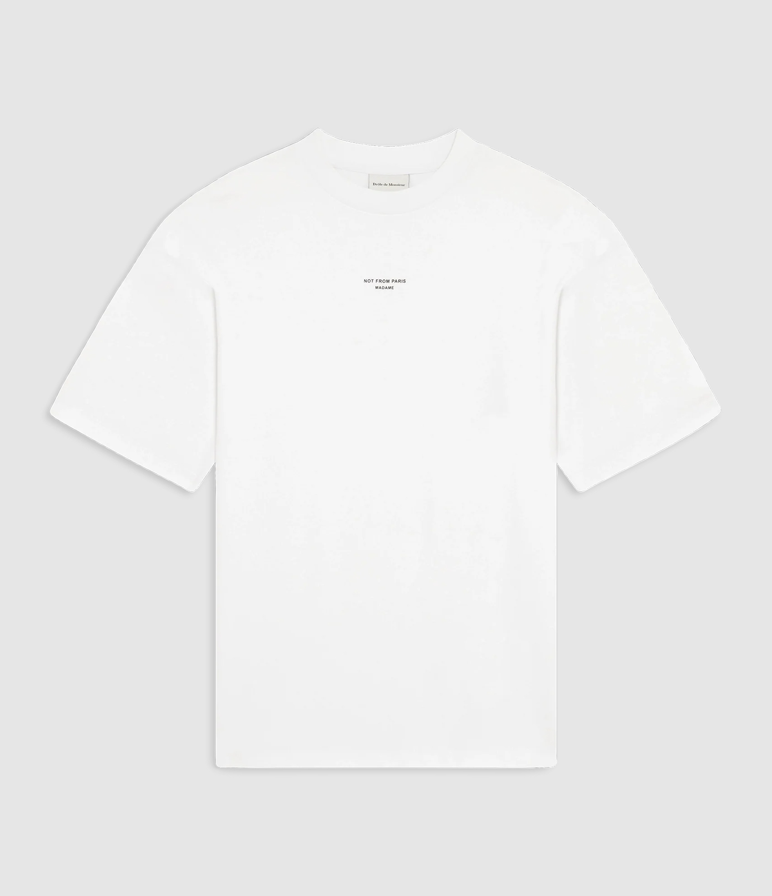 T-Shirt Classic Slogan  Optic White
