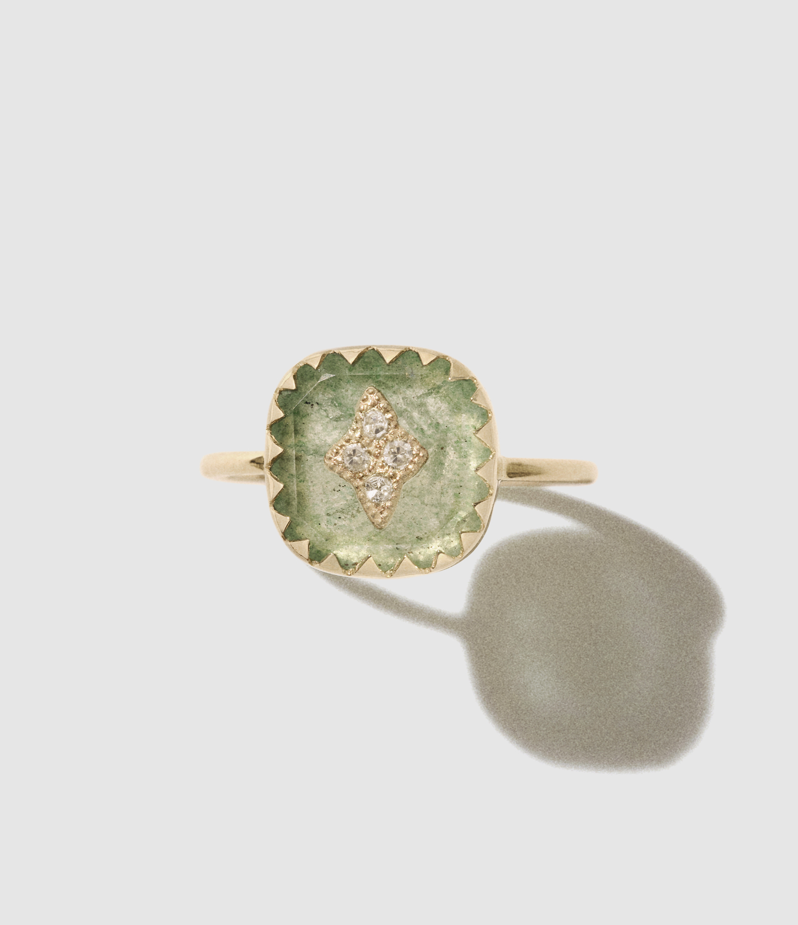 Bague Pierrot Aventurine