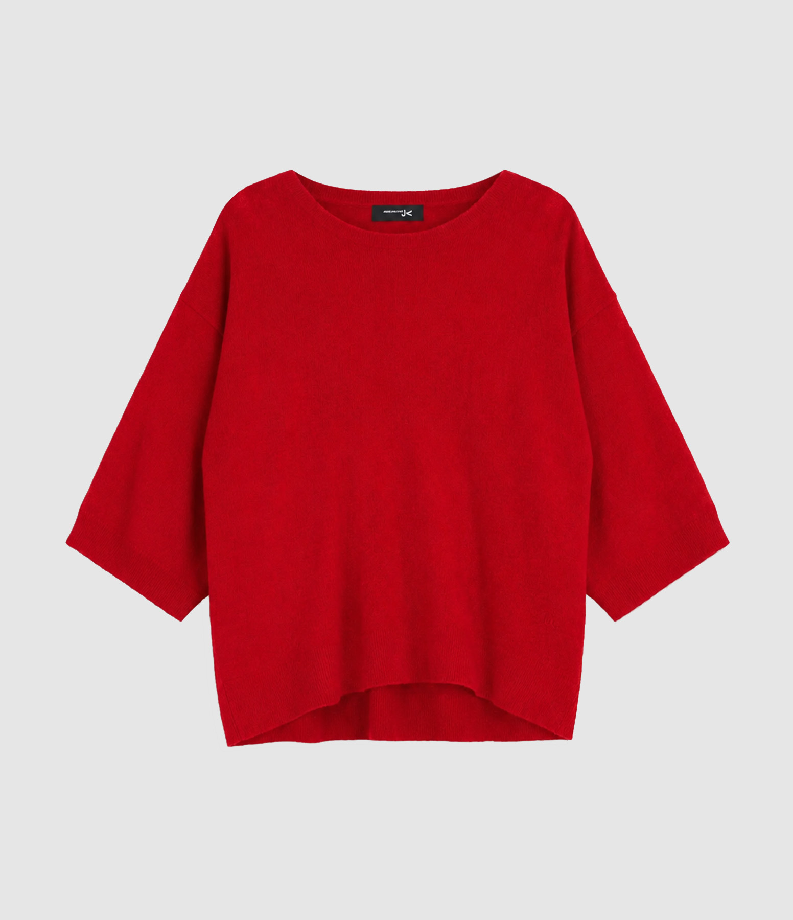 Top Offy Maille Cachemire Rouge