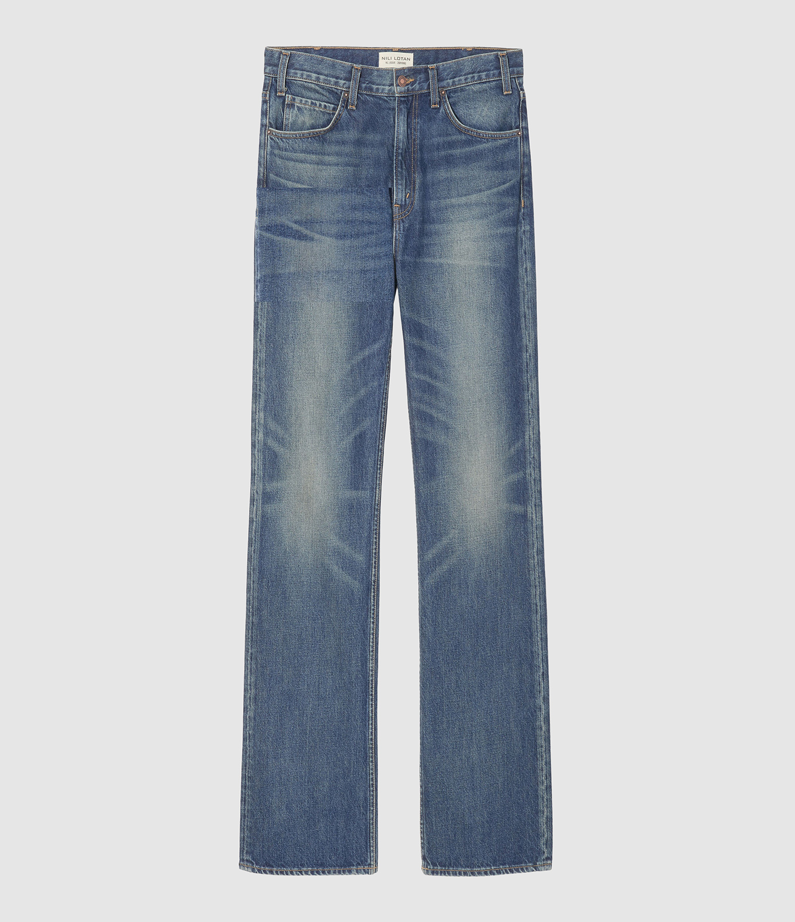 【NILI LOTAN】 Nili Lotan Shon wide-leg Trousers | Green | FARFETCH UK