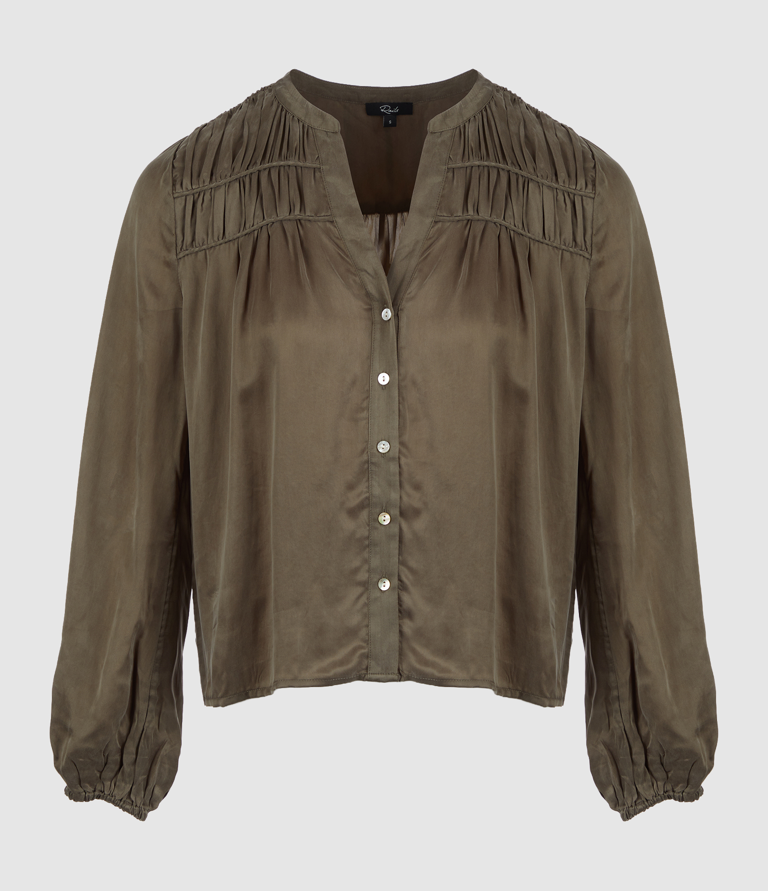 Blouse Cadence Washed Olive