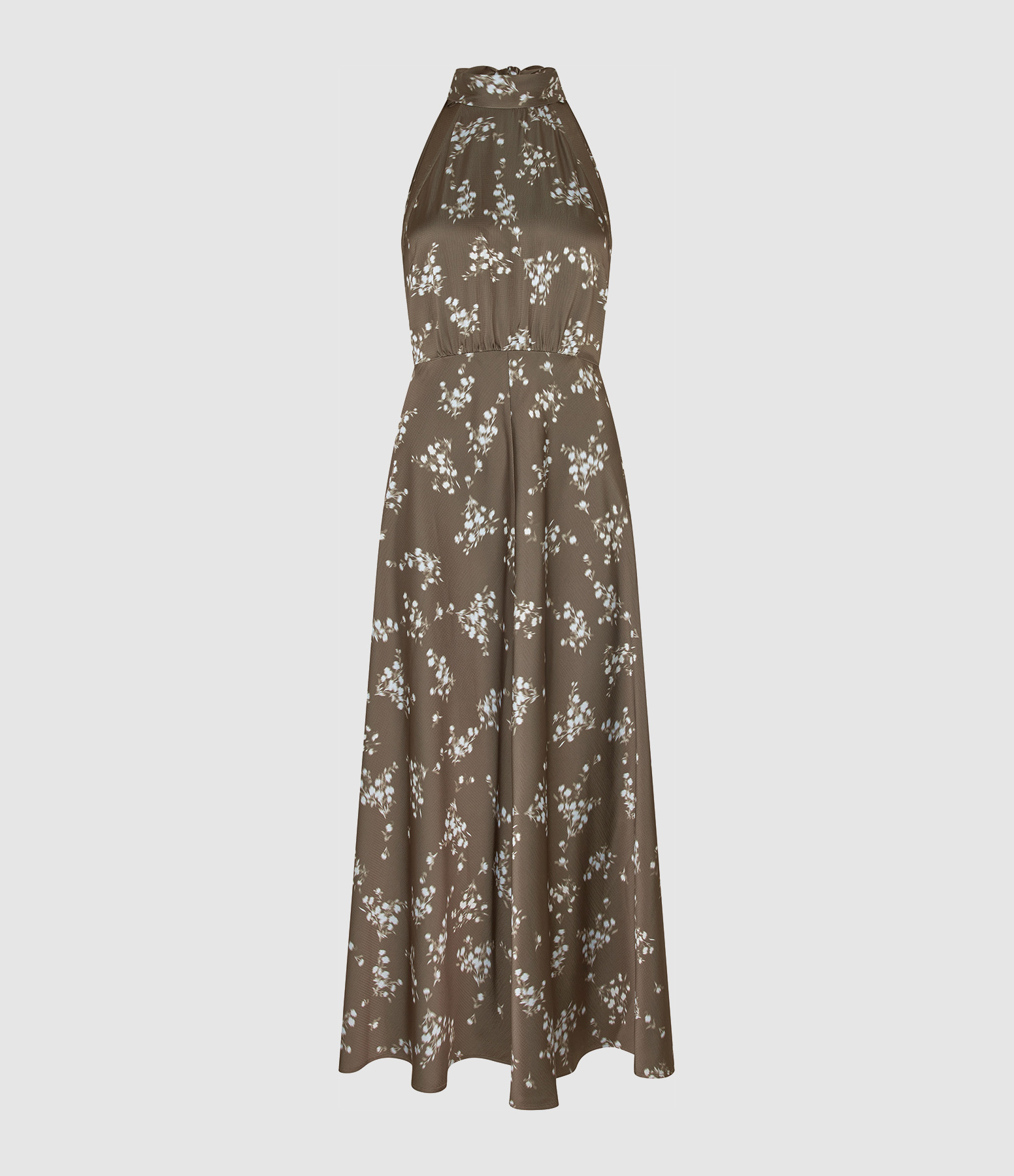Robe Longue Rheo Blooming Brown