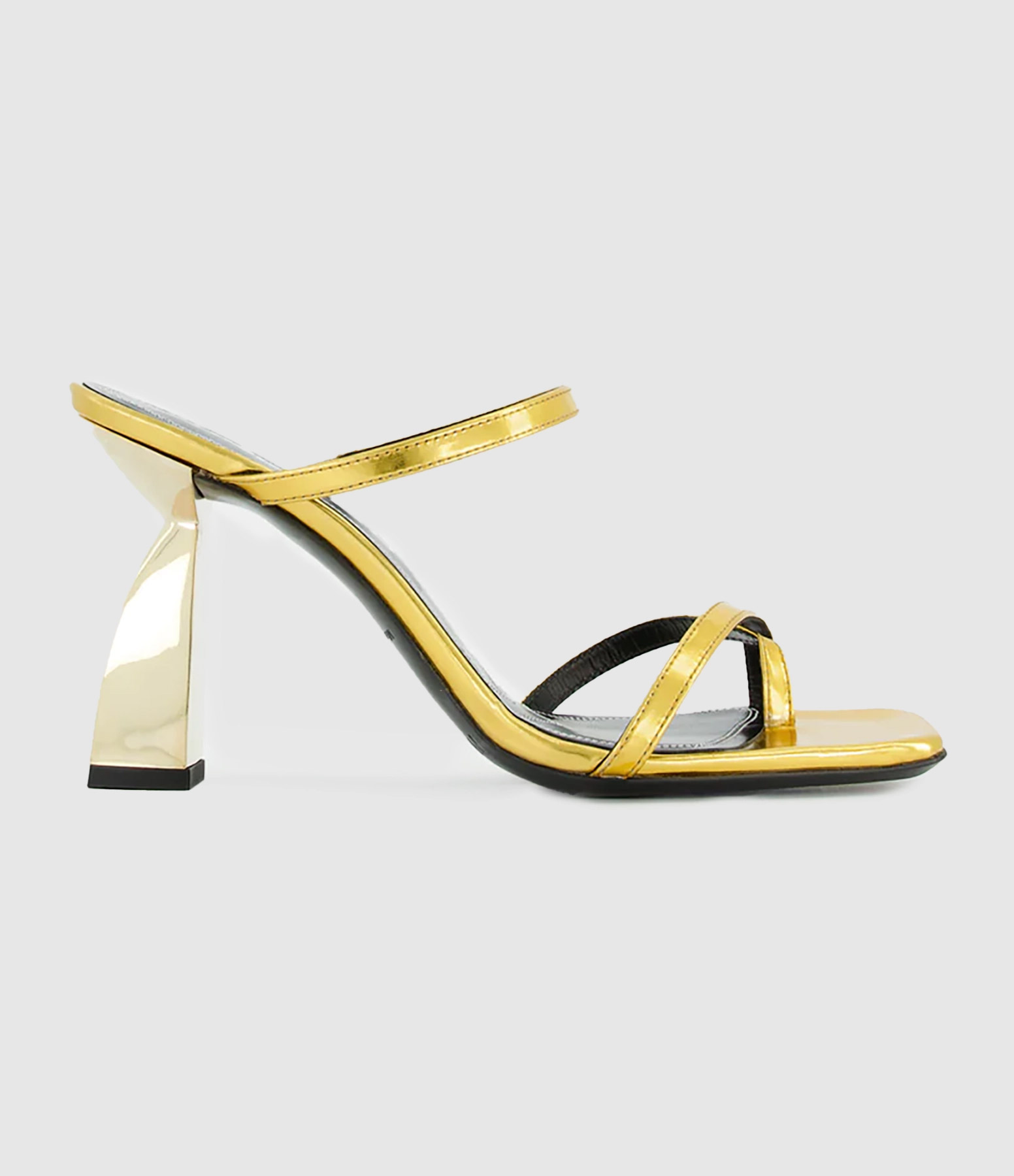 Mules Angel A Gold Specchio
