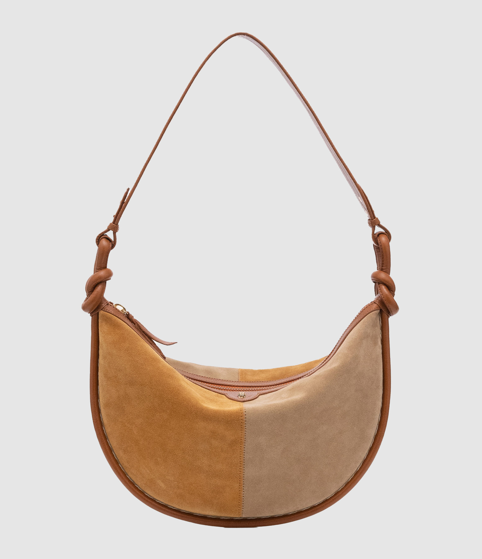 Sac Chris Bicolore Beige