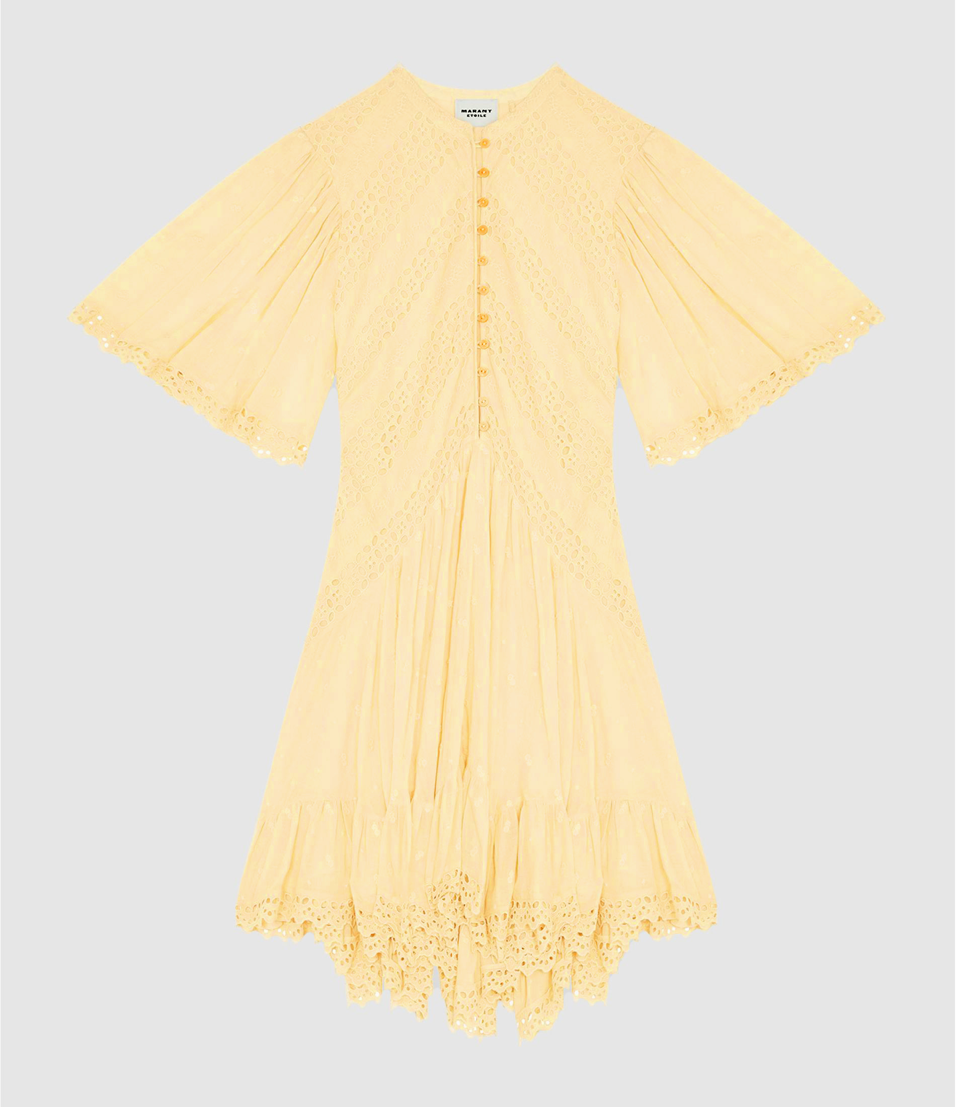 Robe Courte Slayae Jaune Sunlight