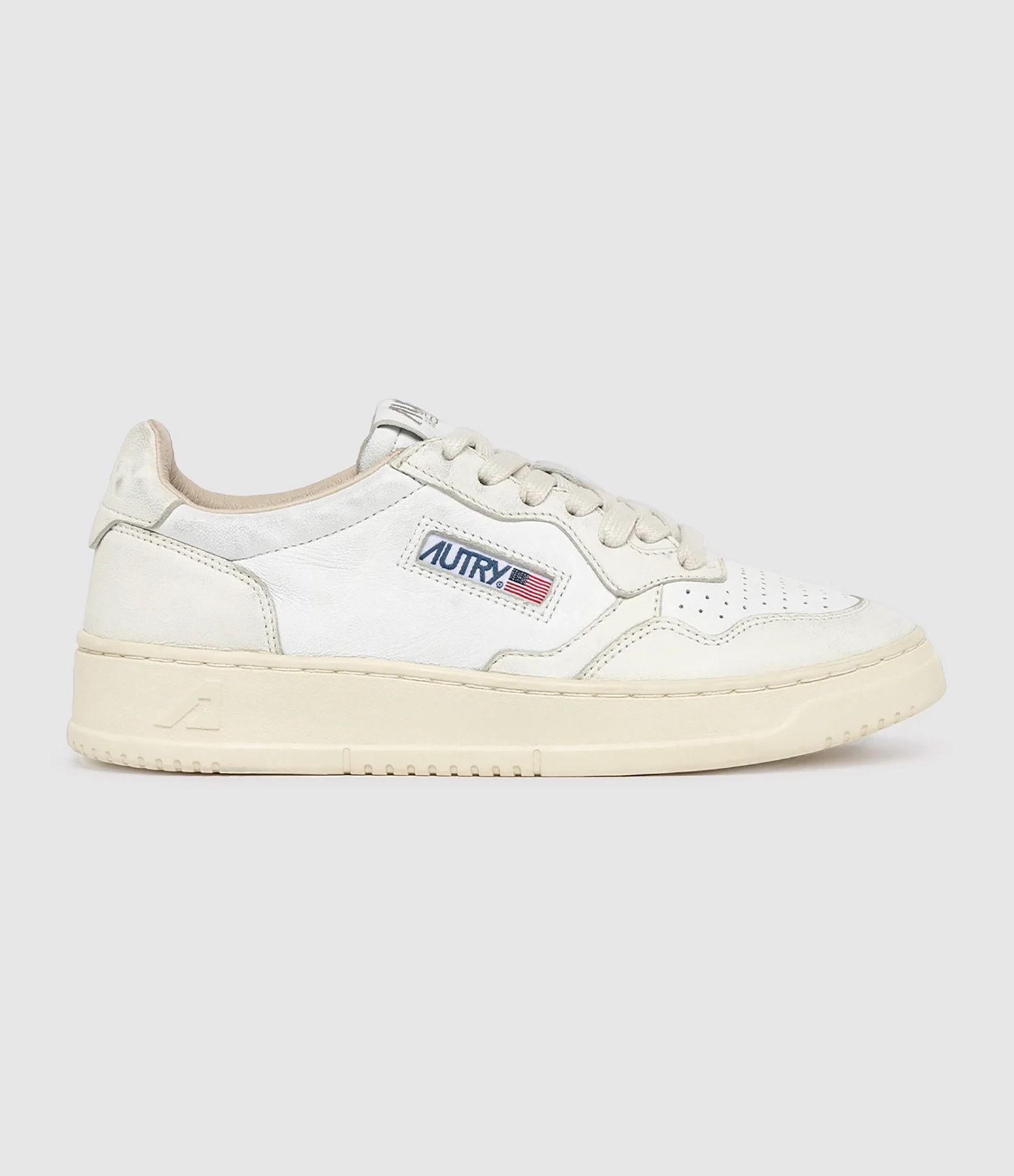 Baskets Medalist Cuir Blanc