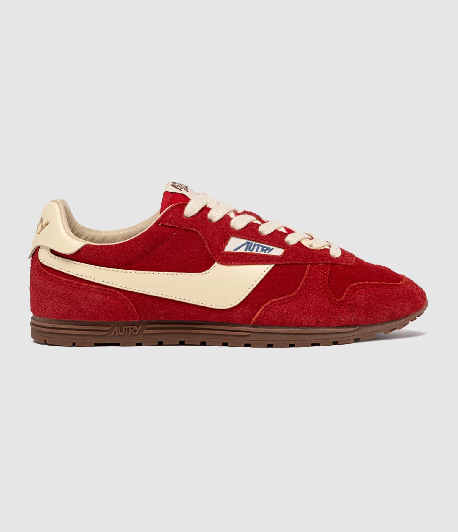 Baskets Homme Windspin Low Suede Leat Ruby, Capsule Flash