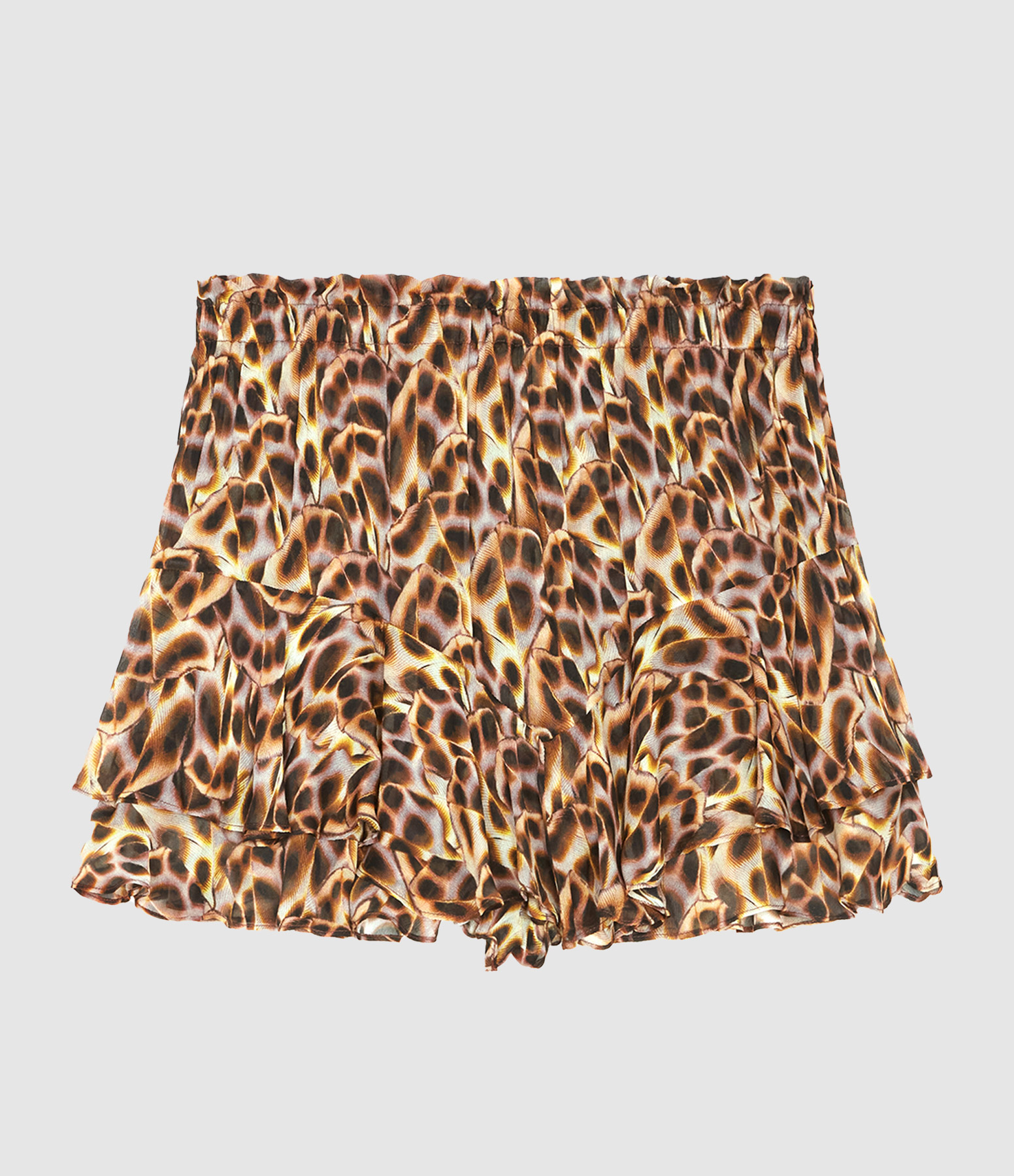 Jupe-Short Court Sornel Ochre