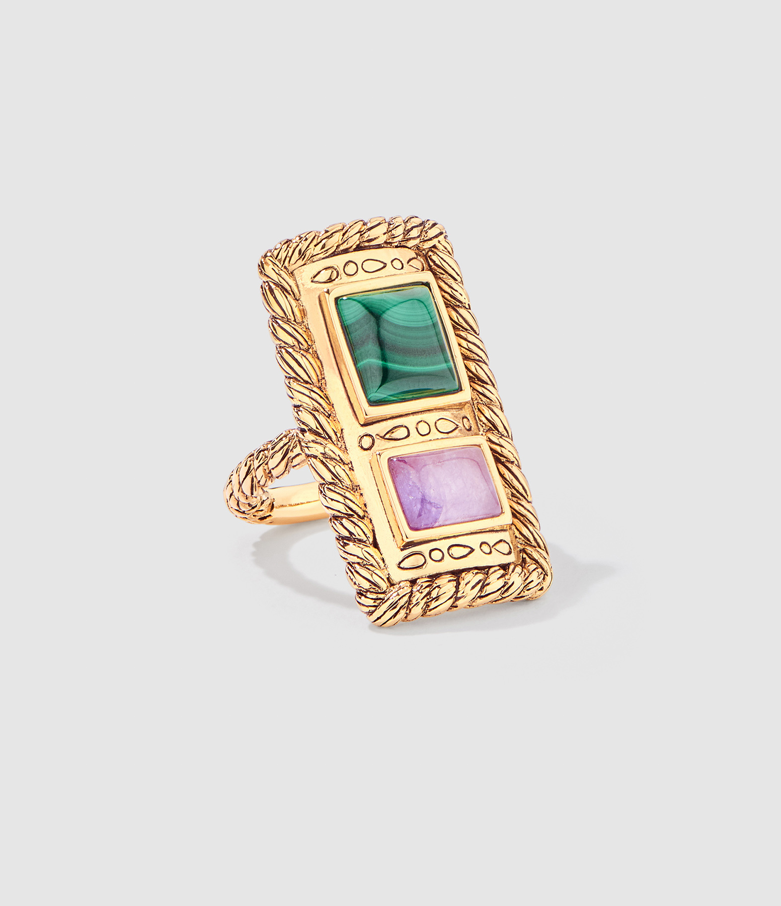Bague Malli Malachite