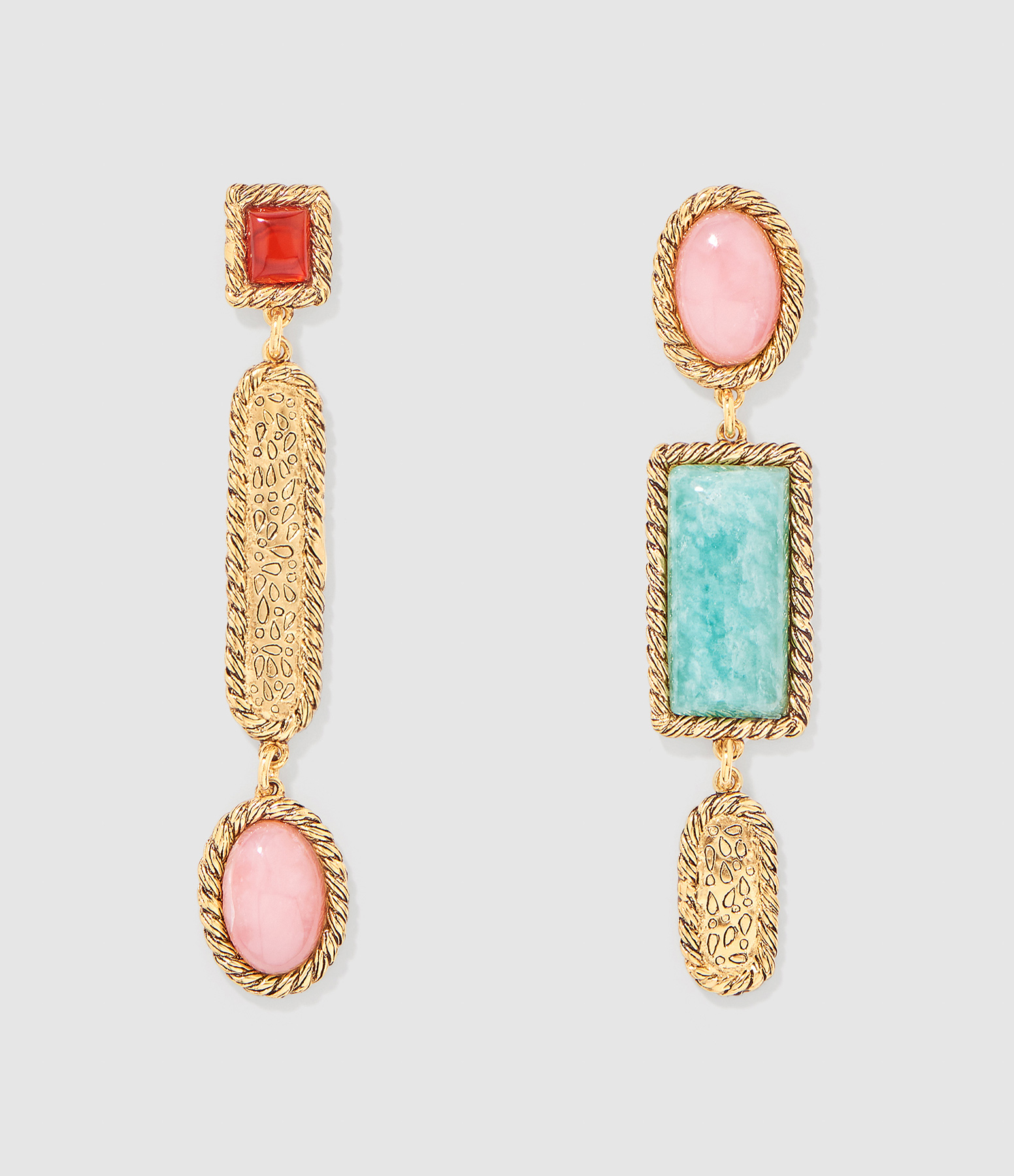 Boucles d'oreilles Malli Amazonite