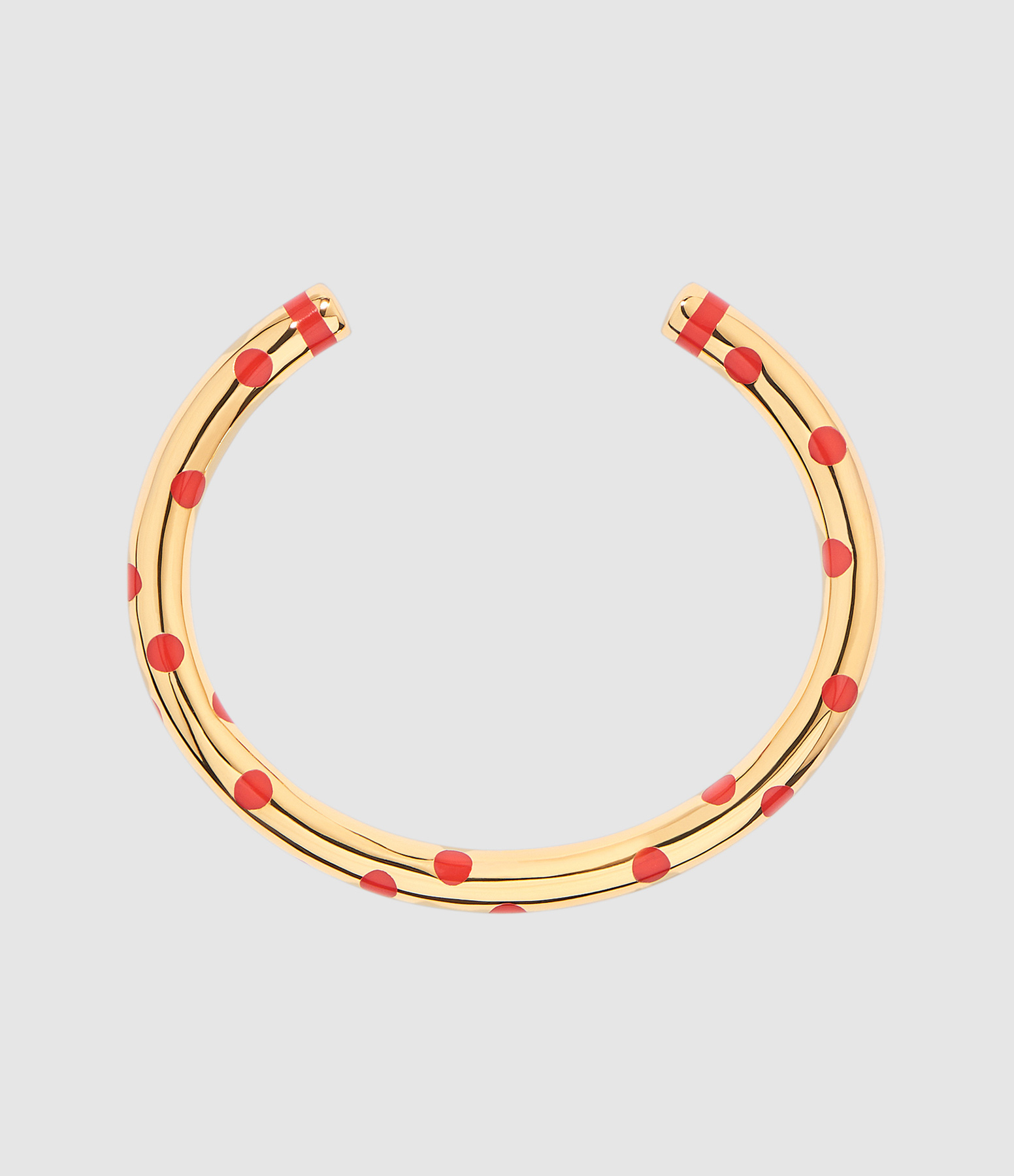 Jonc Positano Pois Vermillon