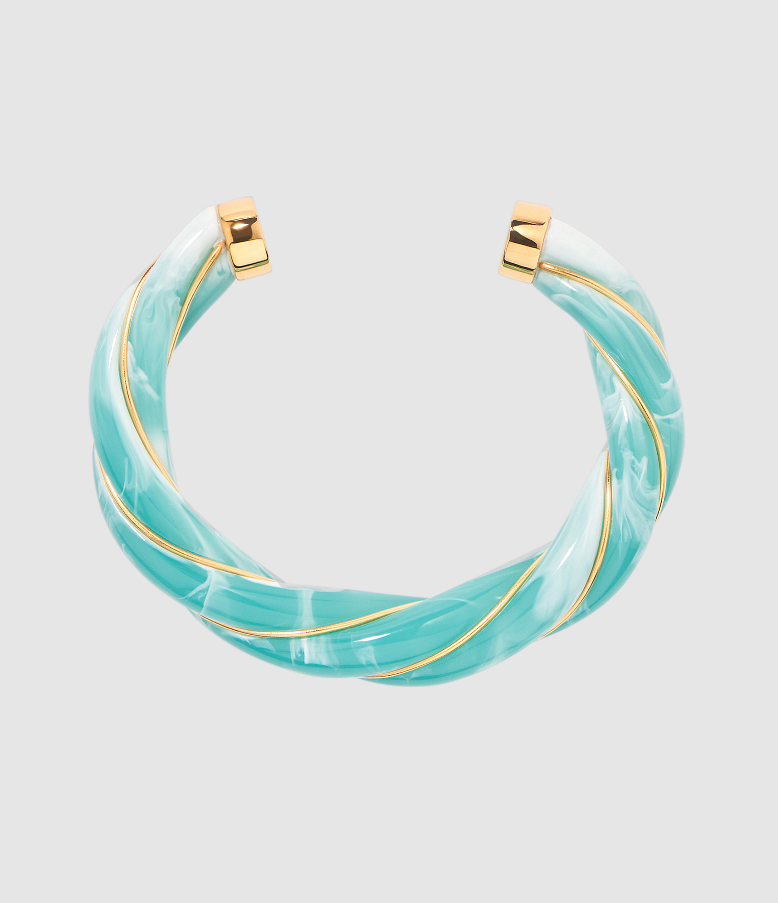 Jonc Diana Tie & Dye Bleu Amazonite