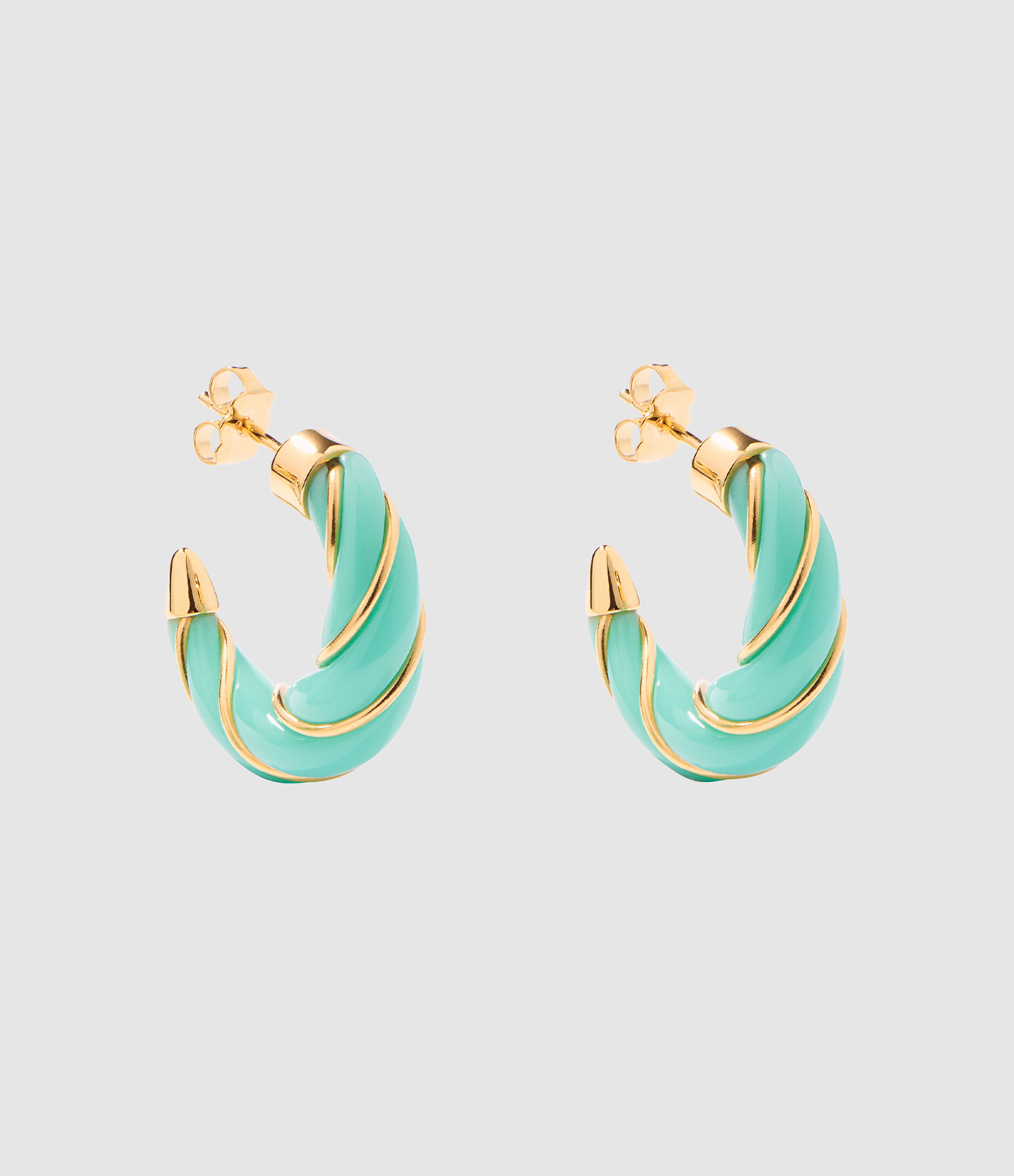 Boucles d'oreilles Diana Aqua