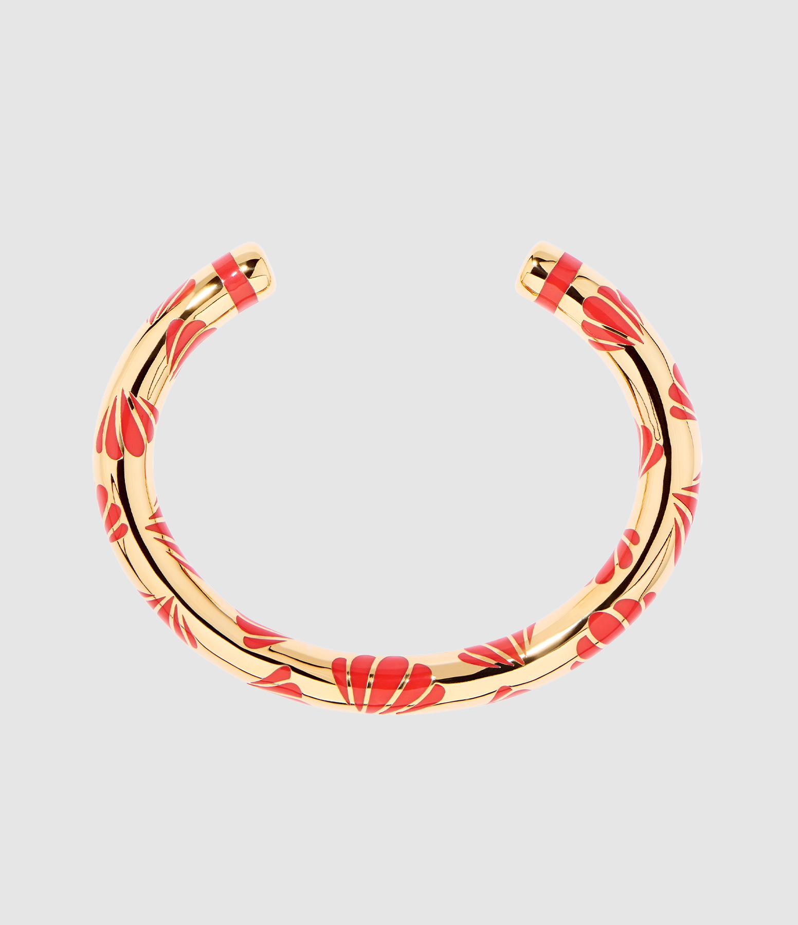 Jonc Positano Coquillage Corail