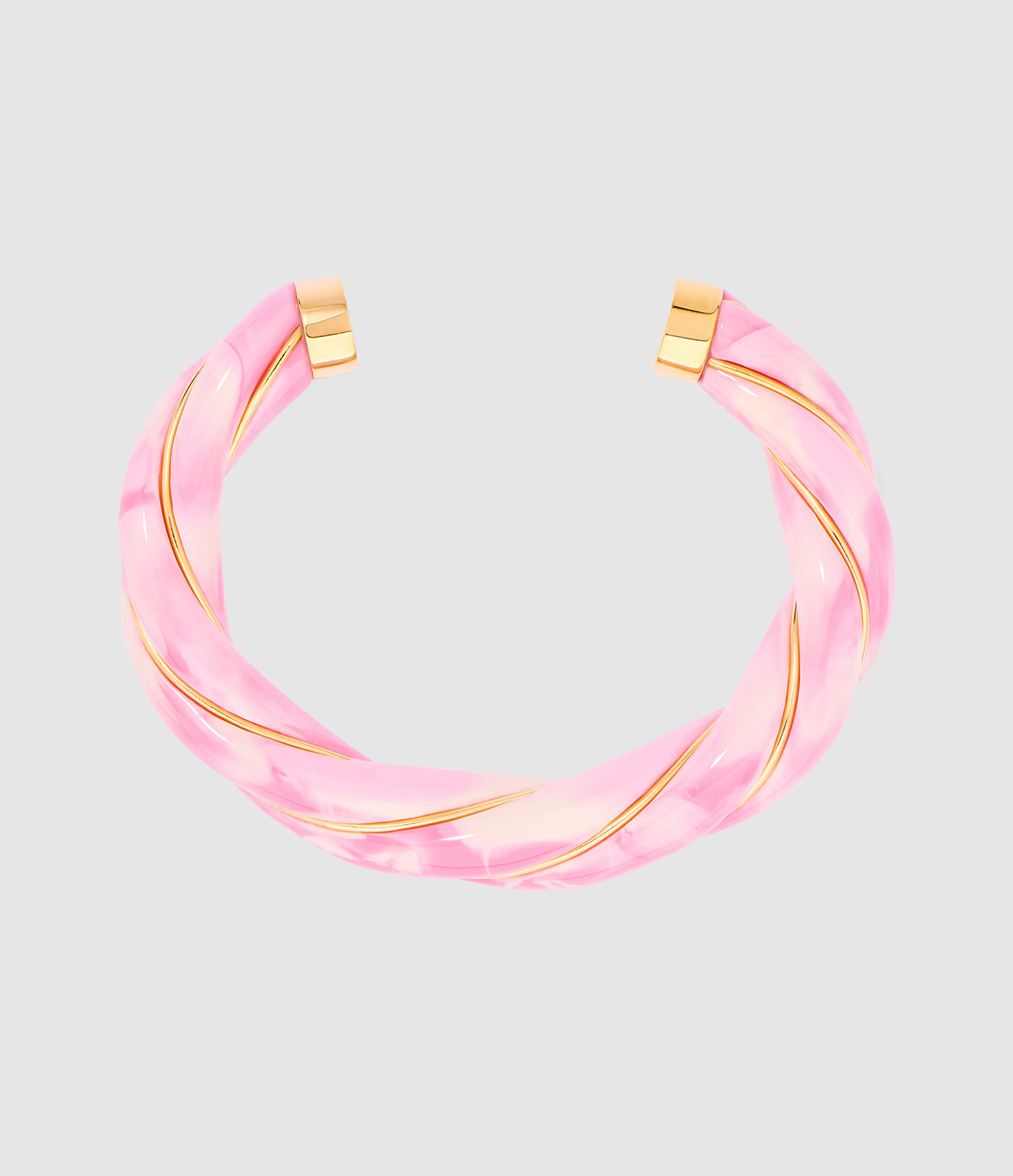 Jonc Diana Tie And Dye Rose Ivoire