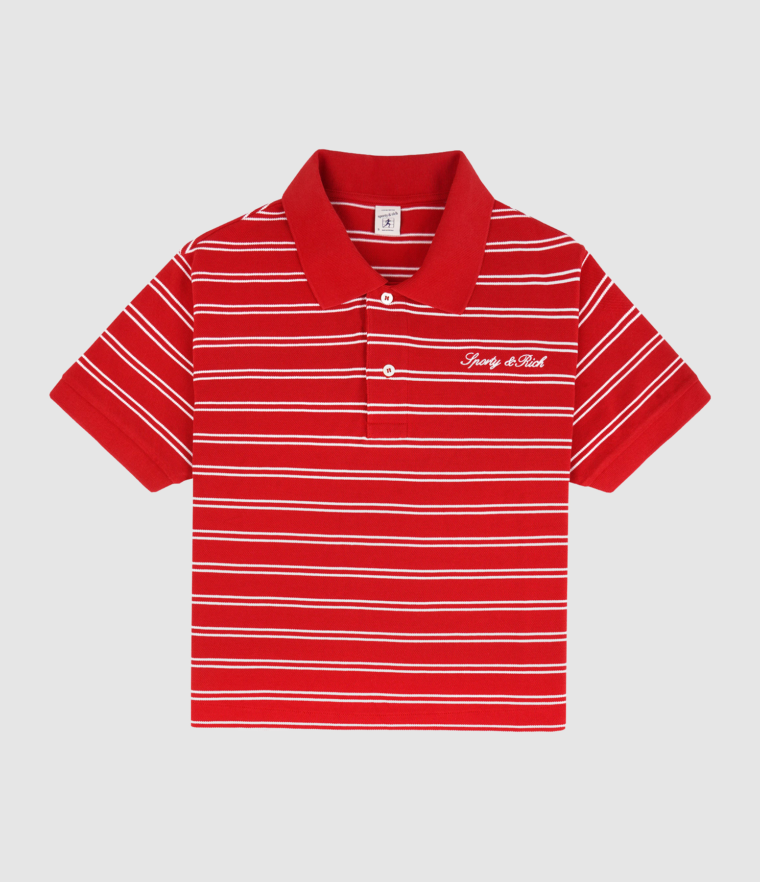 Polo Signature Logo Polo Ruby White