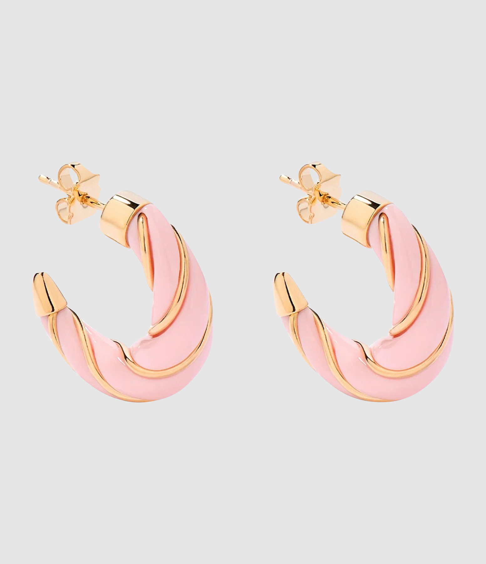Boucles d'oreilles Diana Baby Pink