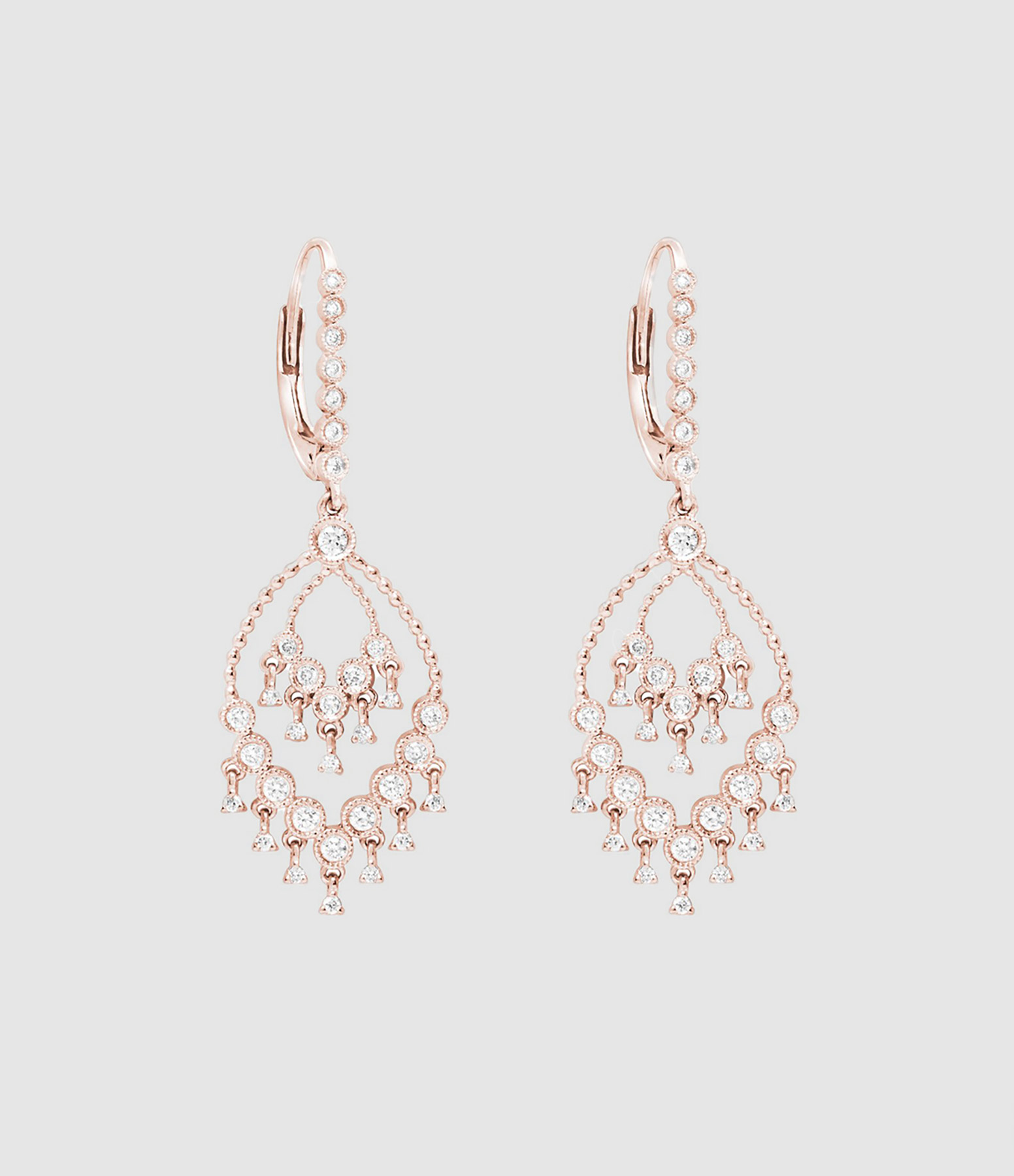Boucles d'oreilles Talitha Dormeuses Diamants