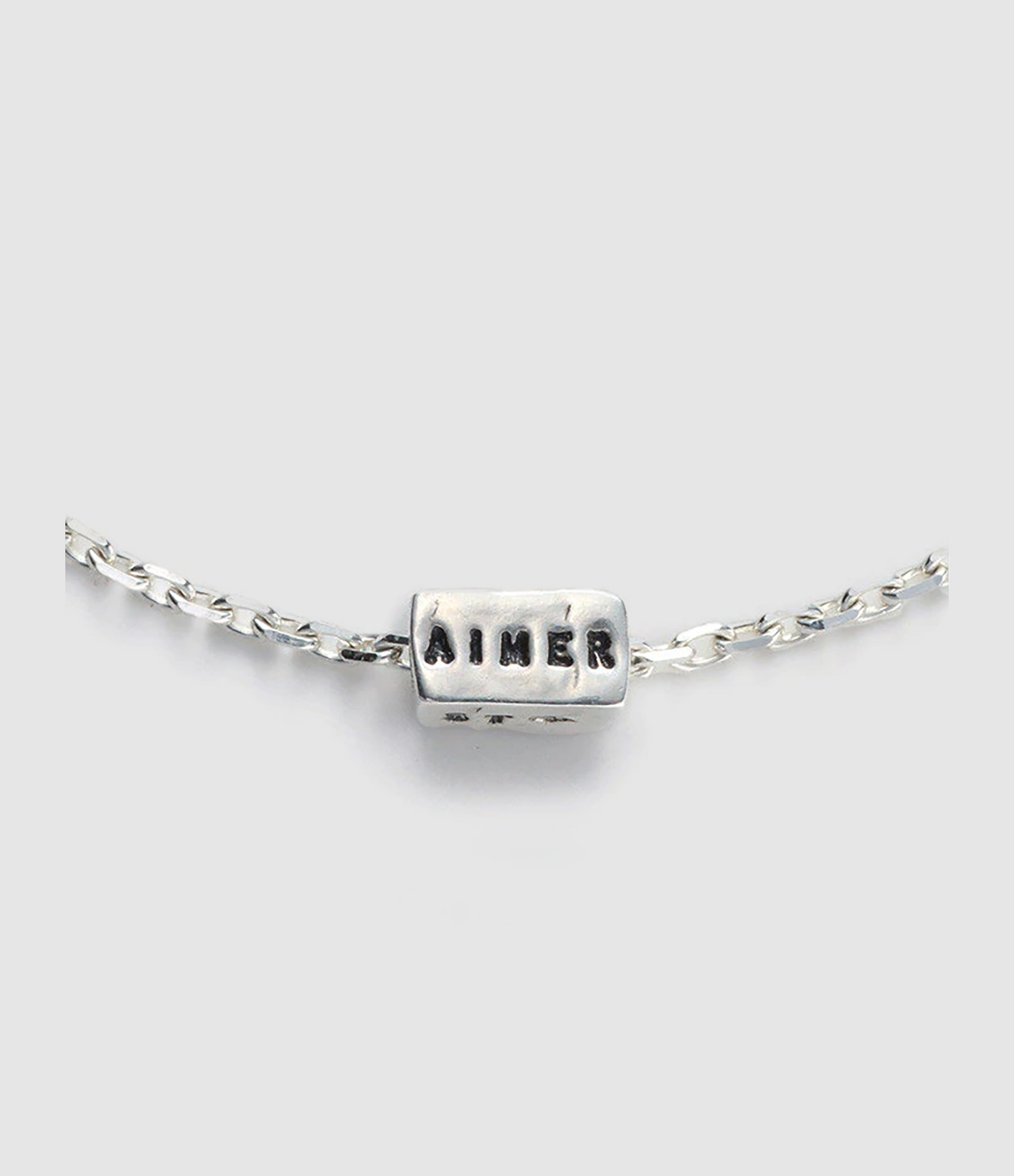 Collier Aimer, Rêver, Rire Argent