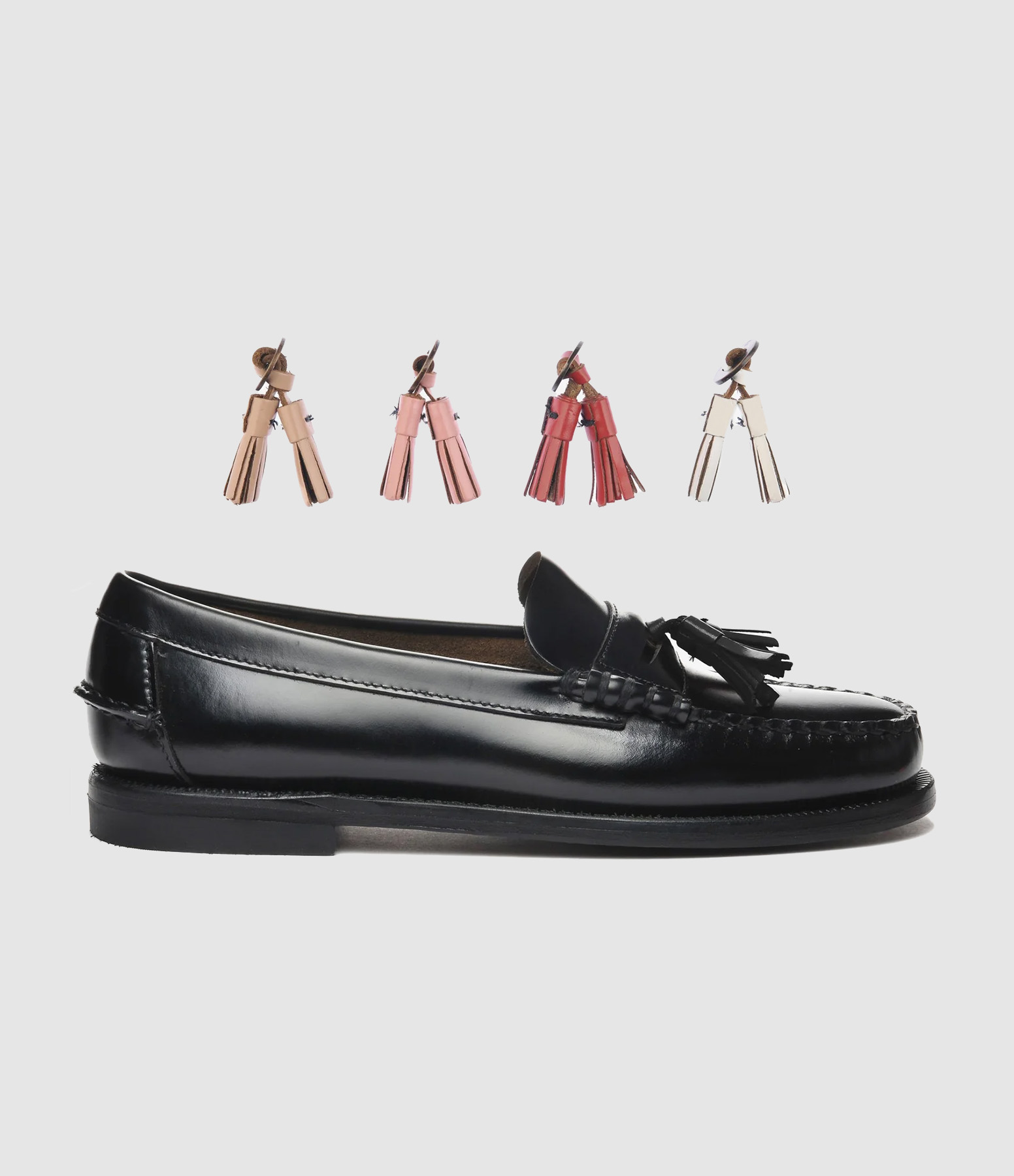 Mocassins Classic Dan Multi Tassel Black Multicolor