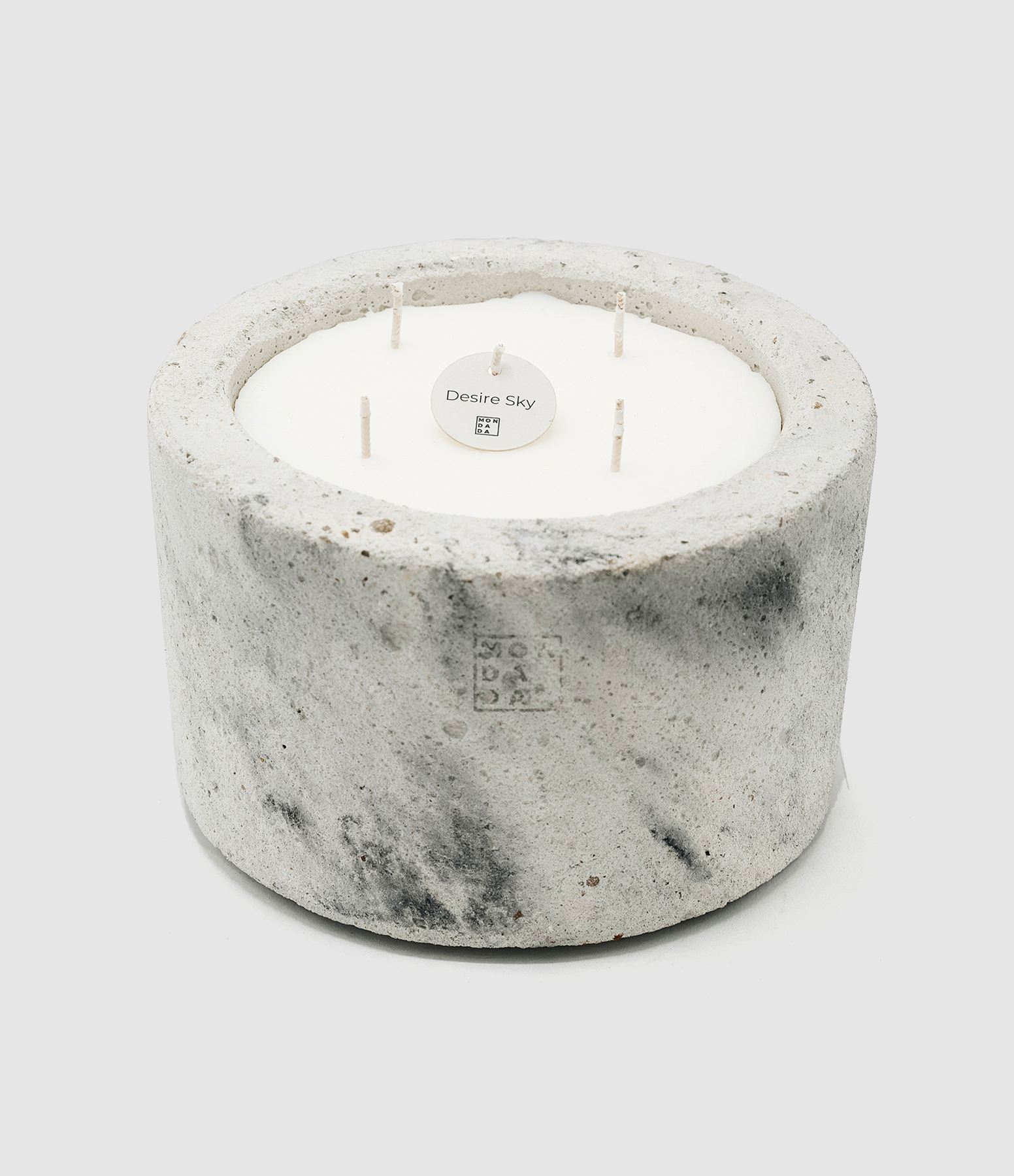 Moyenne Bougie d'Intérieur Urban Desire Sky Gris