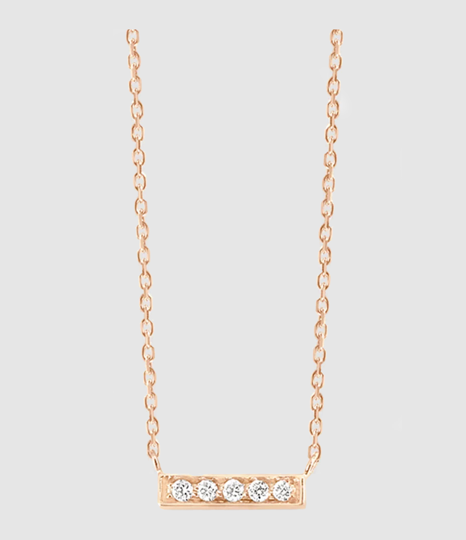 Collier Medellin PM Diamants Or Rose