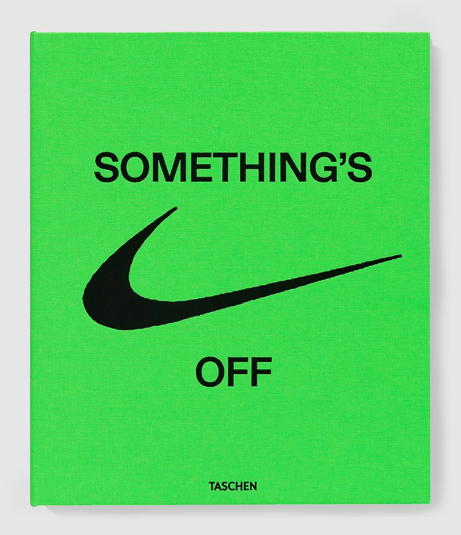 Livre ICONS Something's OFF, Virgil Abloh x Nike