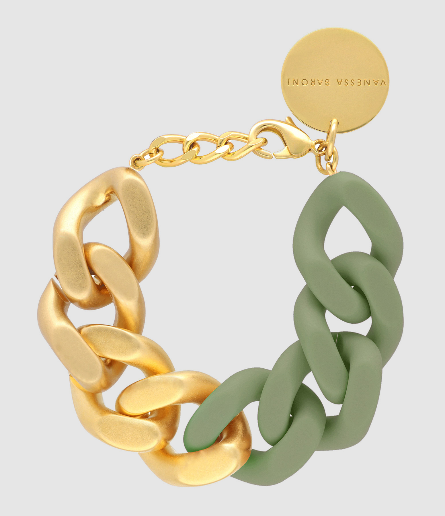 Bracelet Great Doré Menthe