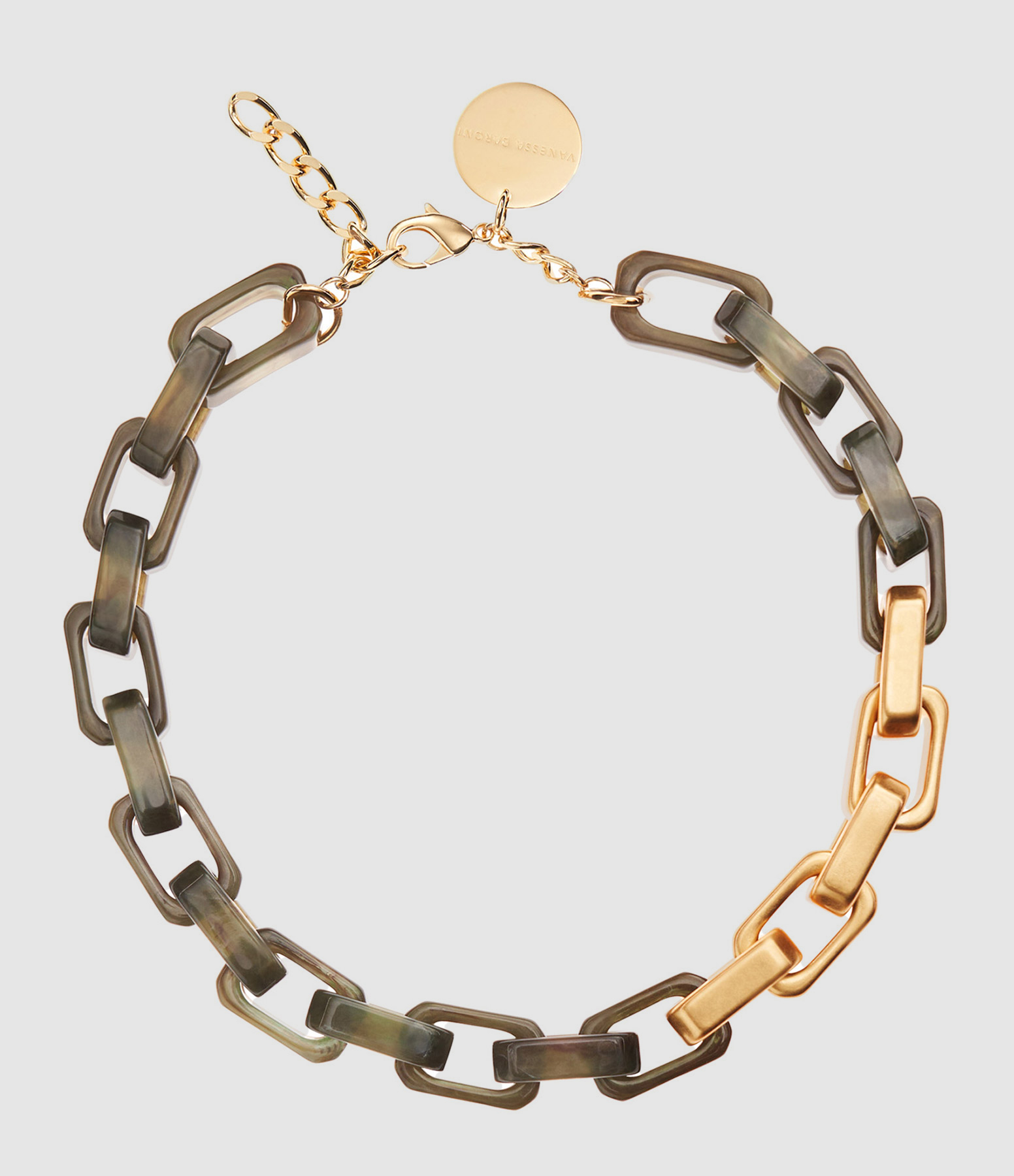 Collier Tank Olive Marble