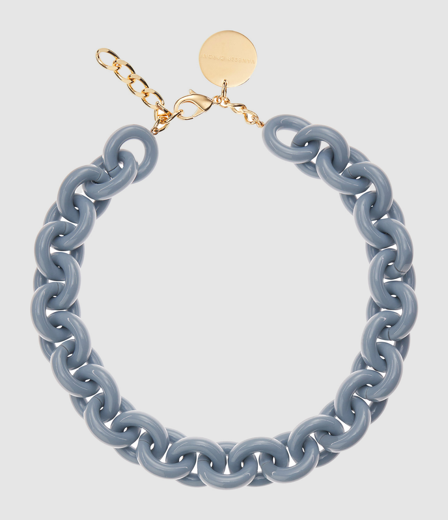 Collier Circle Pigeon Blue