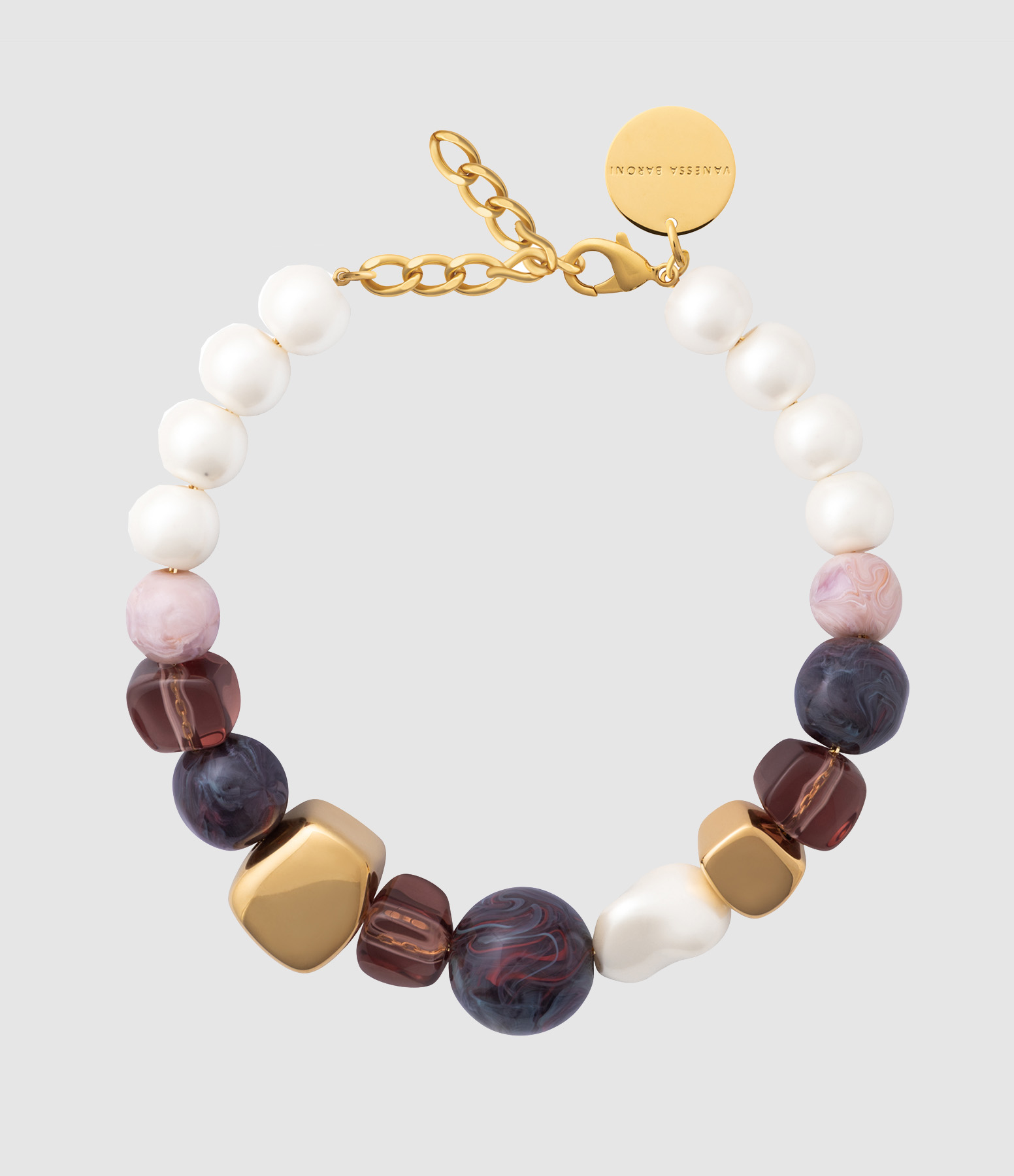 Collier Portofino Ivory Rose Marble