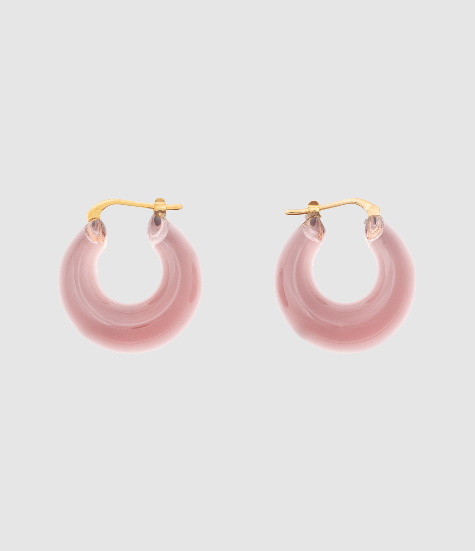Boucles d'oreilles Circlet Clear Taupe