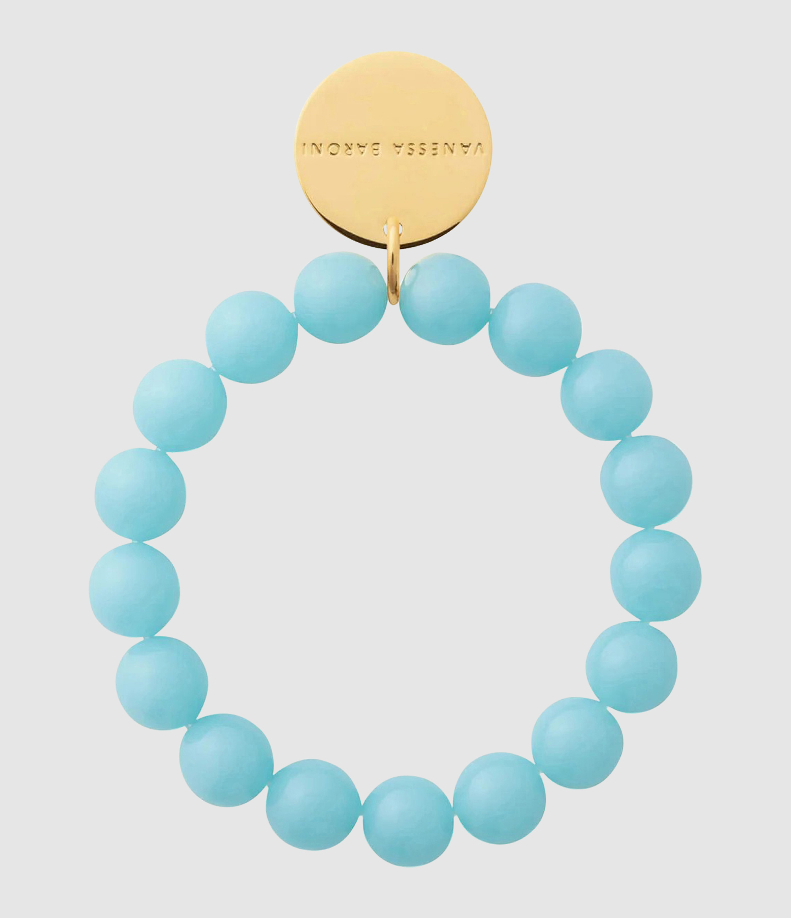 Bracelet Mini Beads Flex Opaline Blue