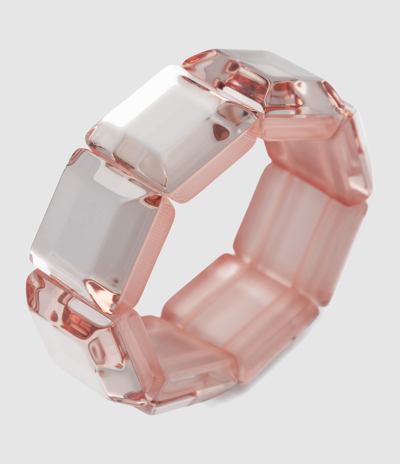 Bracelet Galaxy Flex Clear Red
