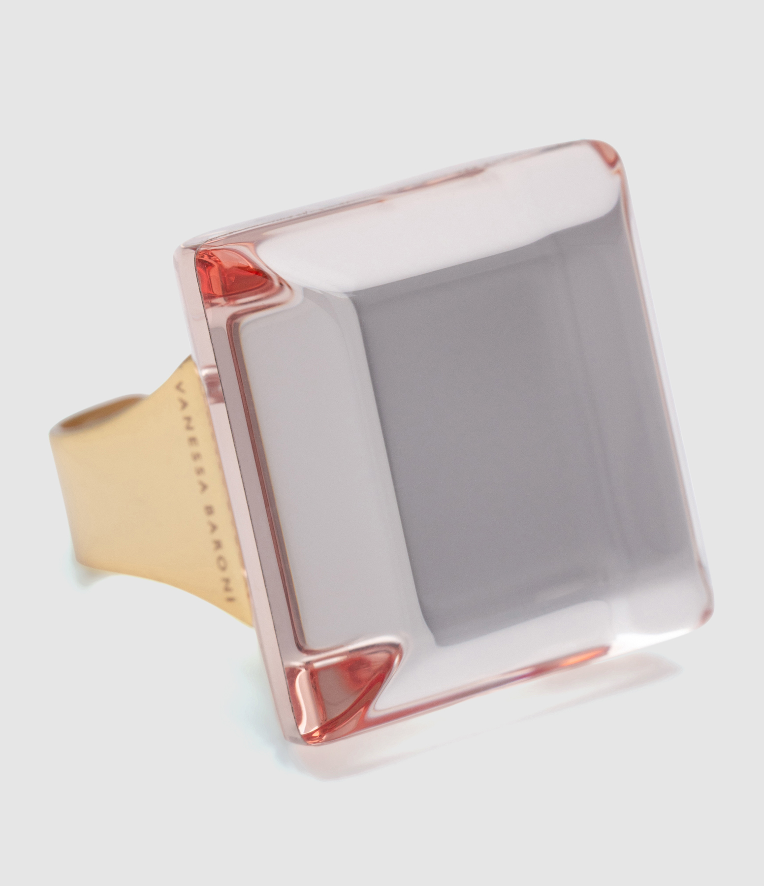 Bague Galaxy Clear Red