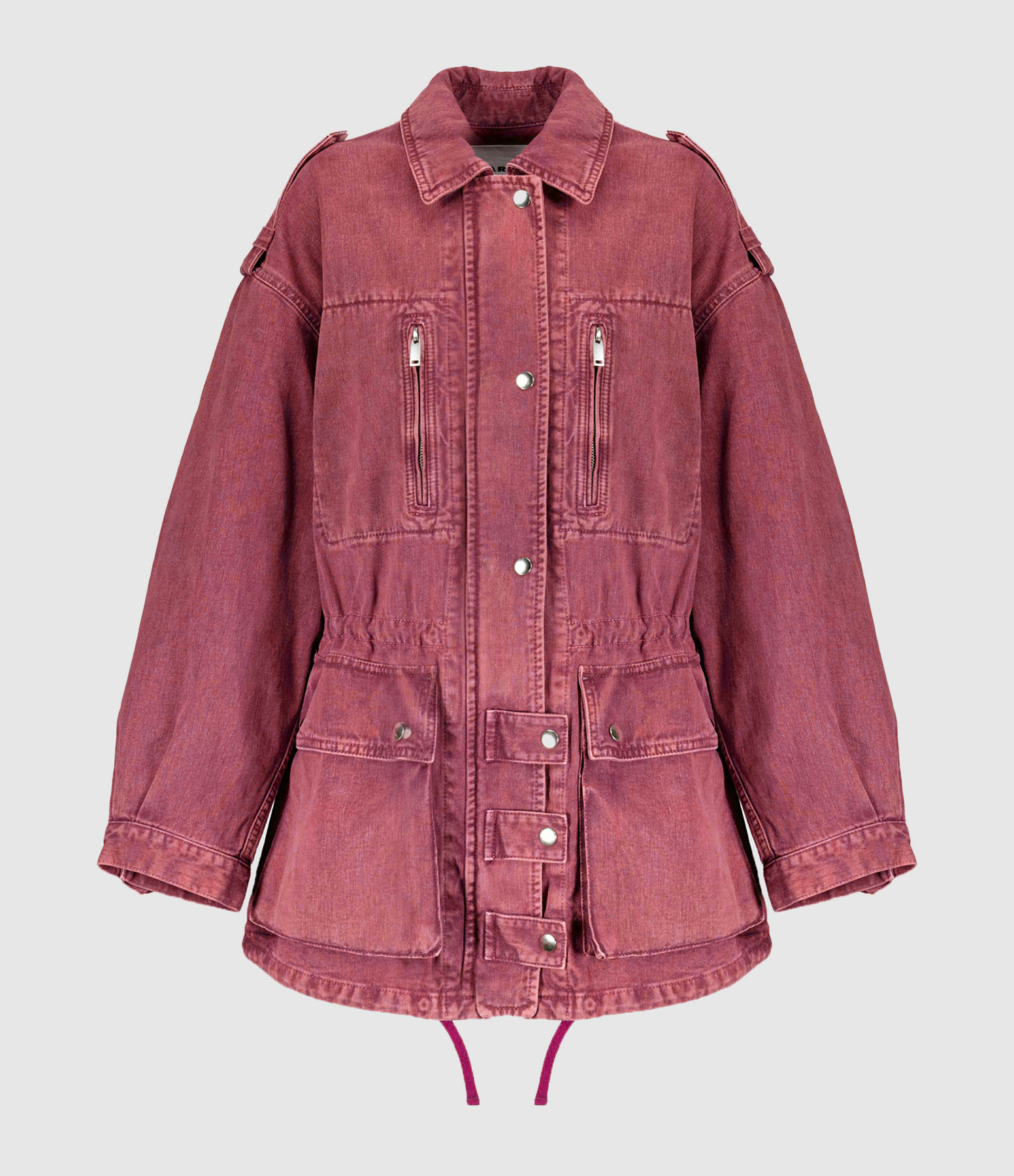 MARANT ETOILE Veste Joanna Denim Rose