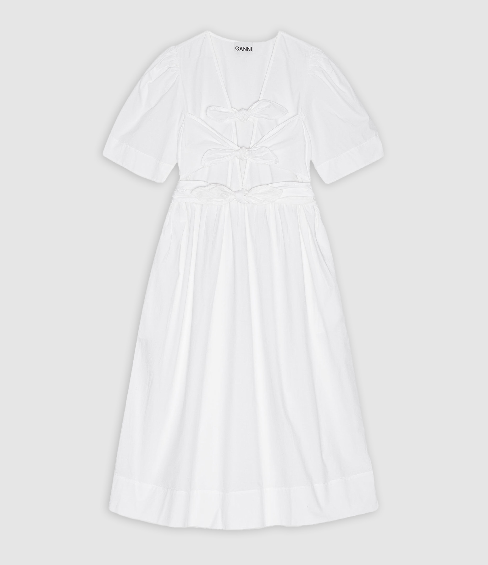 Robe Washed Stretch Cotton Bright White