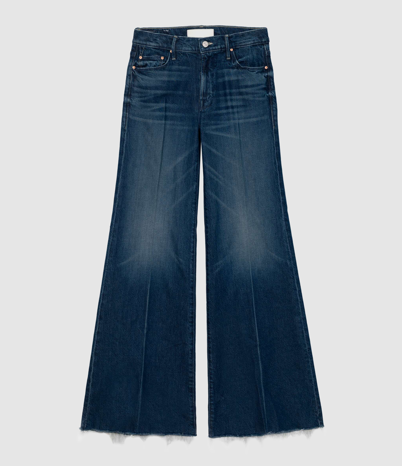 デニム・ジーパン MOTHER FW25 'The Twister Sneak' jeans (10815104A KKT) MOTHER The Twister Sneak distressed high-rise wide-leg jeans