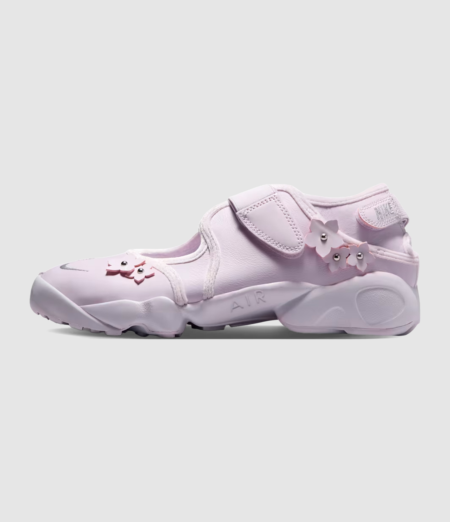 Baskets Air Rift Bleached Lilac/Metallic Silver-Wolf Grey