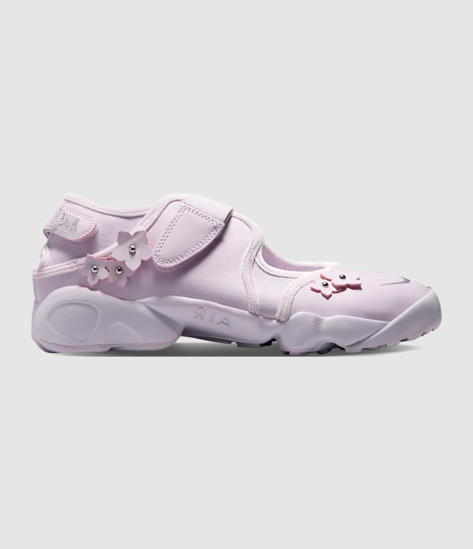 Baskets Air Rift Bleached Lilac/Metallic Silver-Wolf Grey