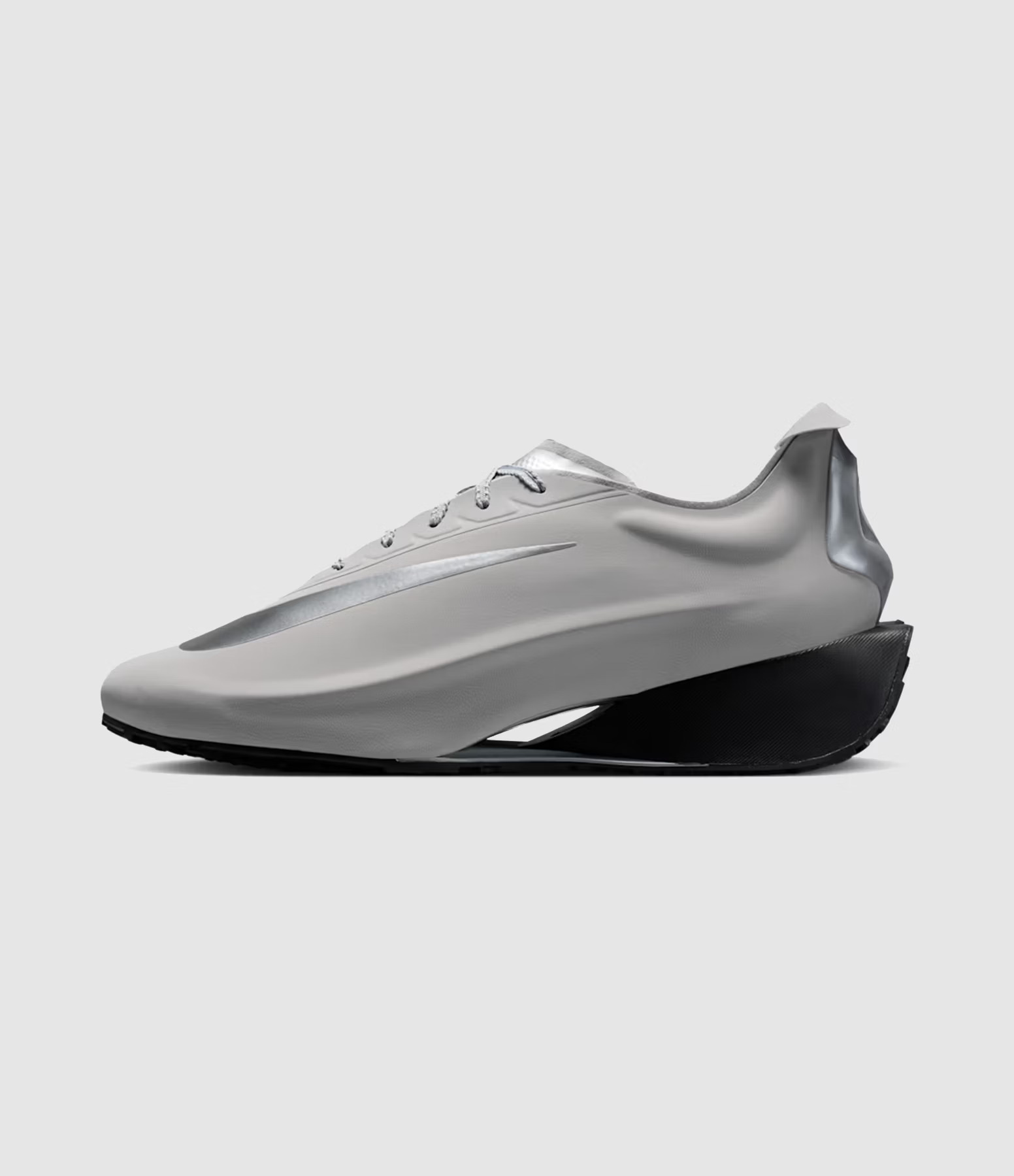 Baskets First Sight Flt Silver/Metallic Silver-Black