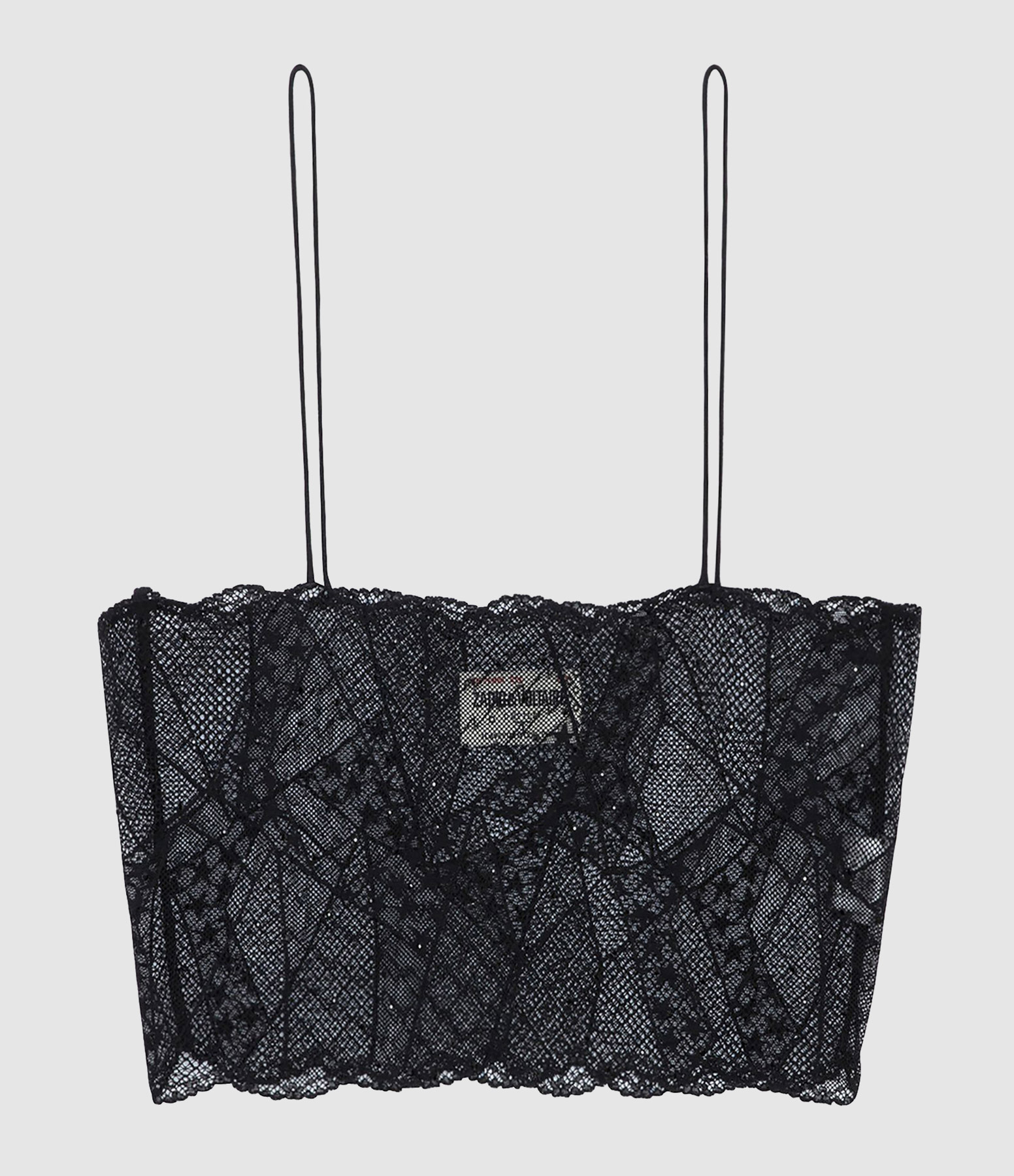 Caraco Cariana Lace Strass Noir