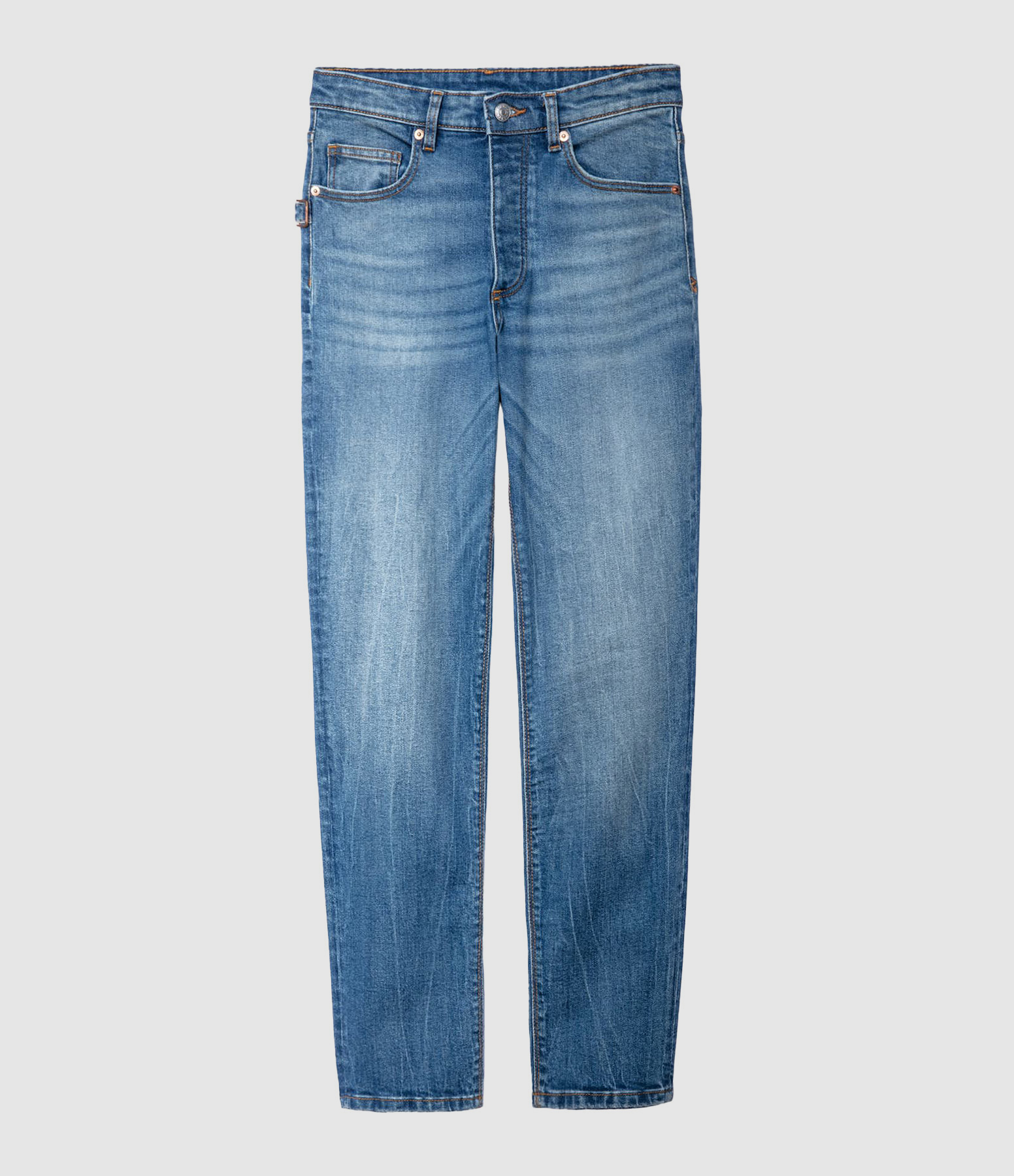 Jean Mamma Denim Coton Bleu