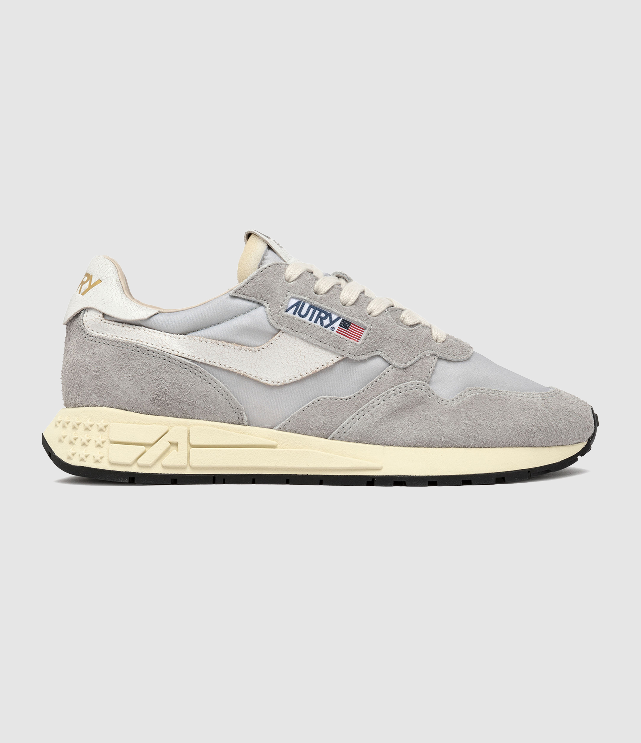 Baskets Homme Reelwind Daim Nylon Gris