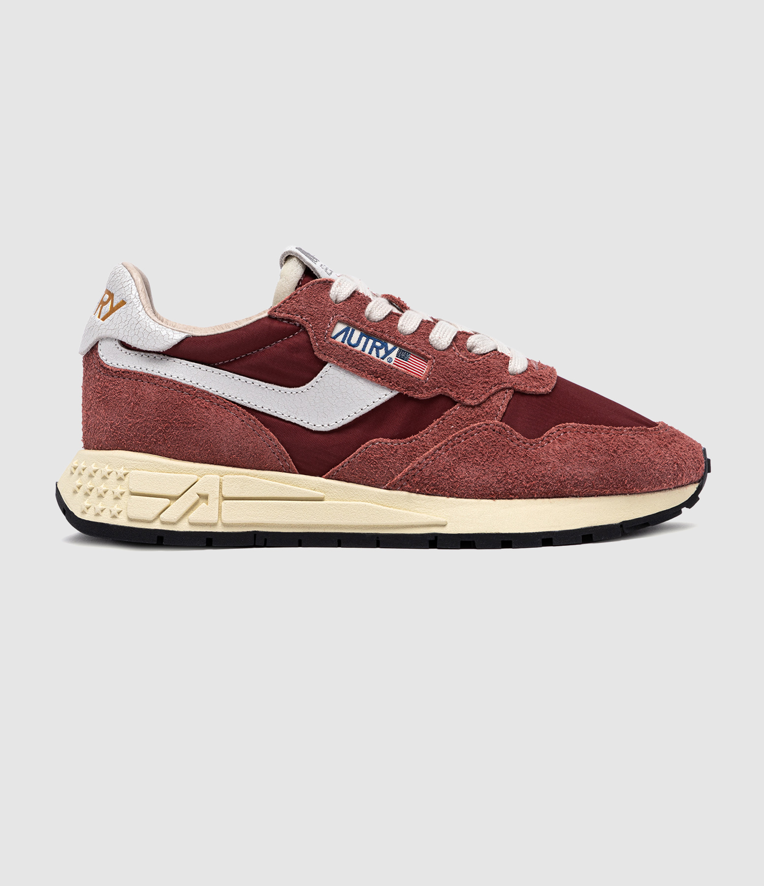 AUTRY - Baskets Reelwind Low Femme Nylon Crack Wht Hotsau