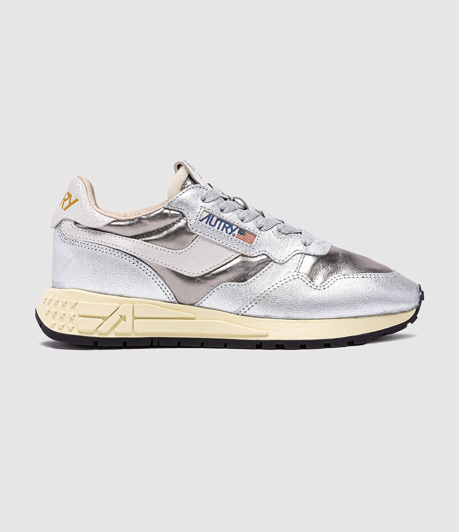 Baskets Reelwind Low Femme Lam Nylon Silv