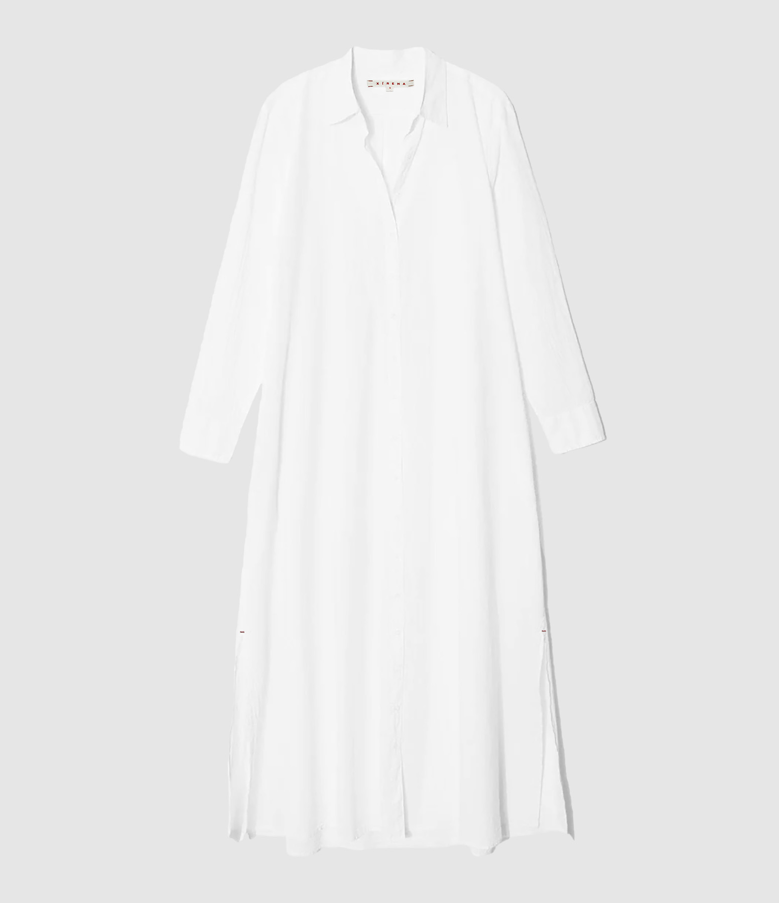 Robe Longue Boden Coton Blanc