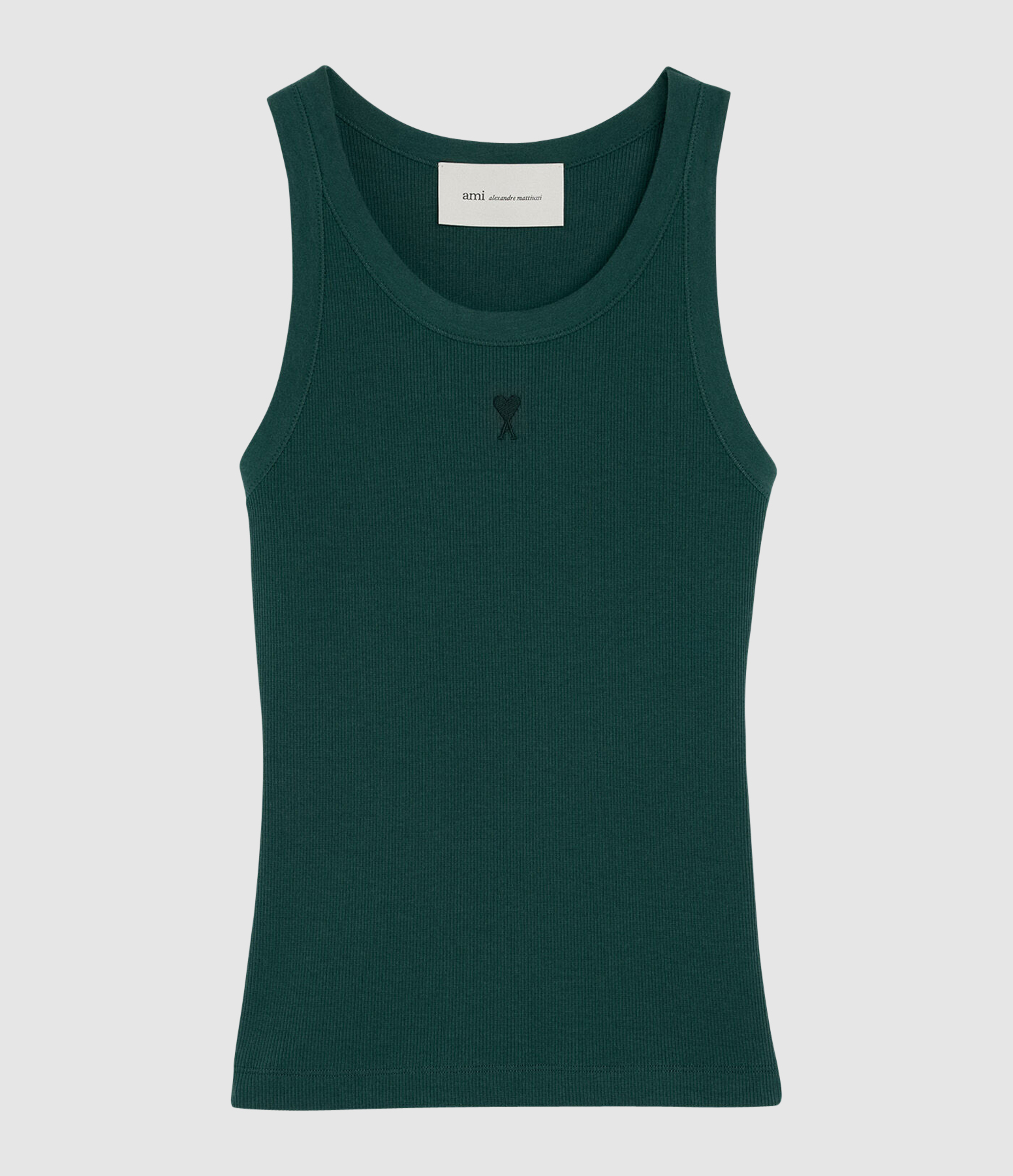 Top Ami De Coeur Vert Bouteille Noir