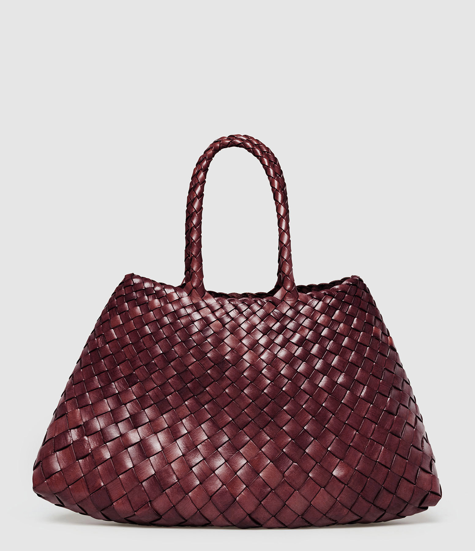 Sac Santa Croce Small Cuir Bordo